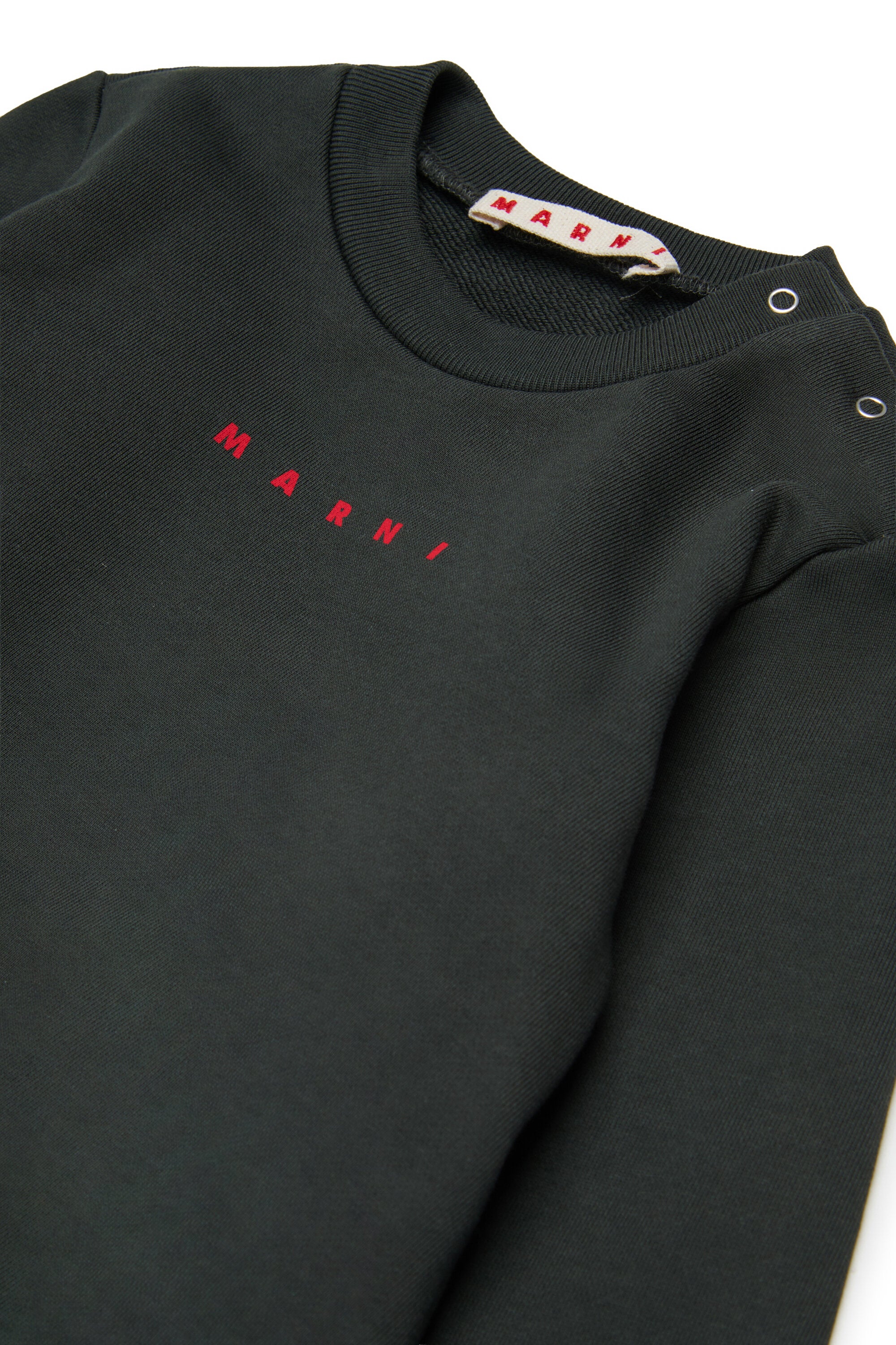 Fleece tracksuit set with institutional logo