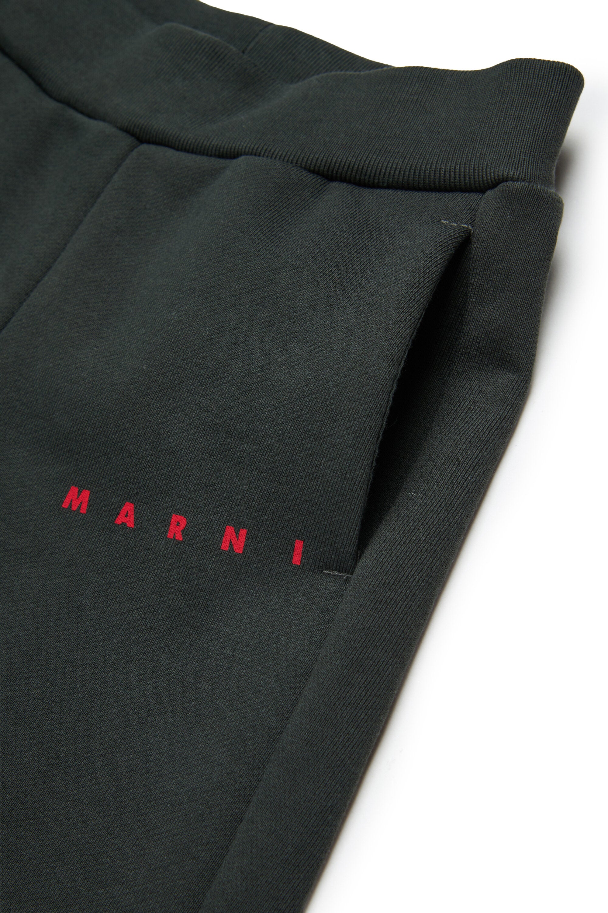Fleece tracksuit set with institutional logo