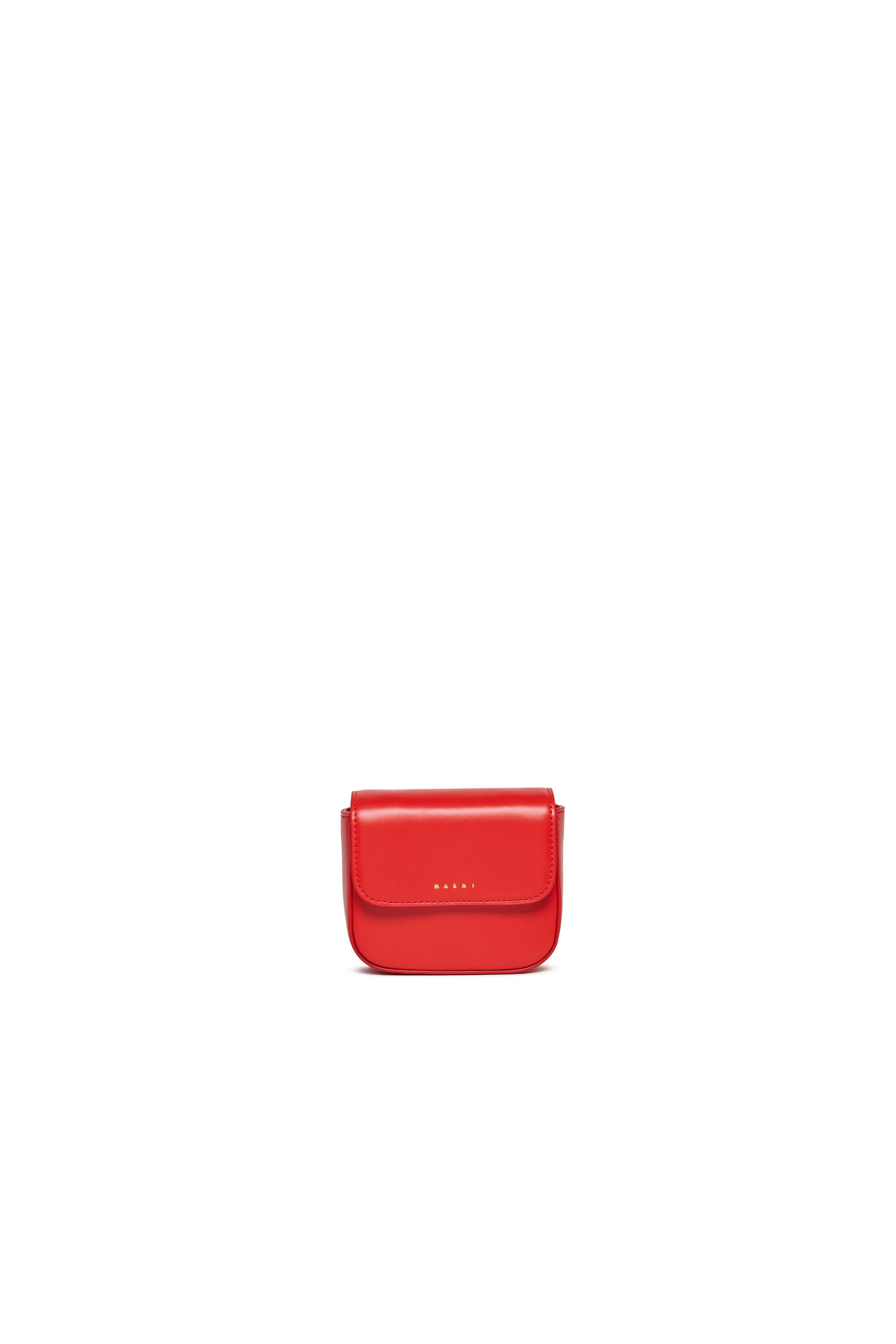 Punk Bag in coated fabric with shoulder strap