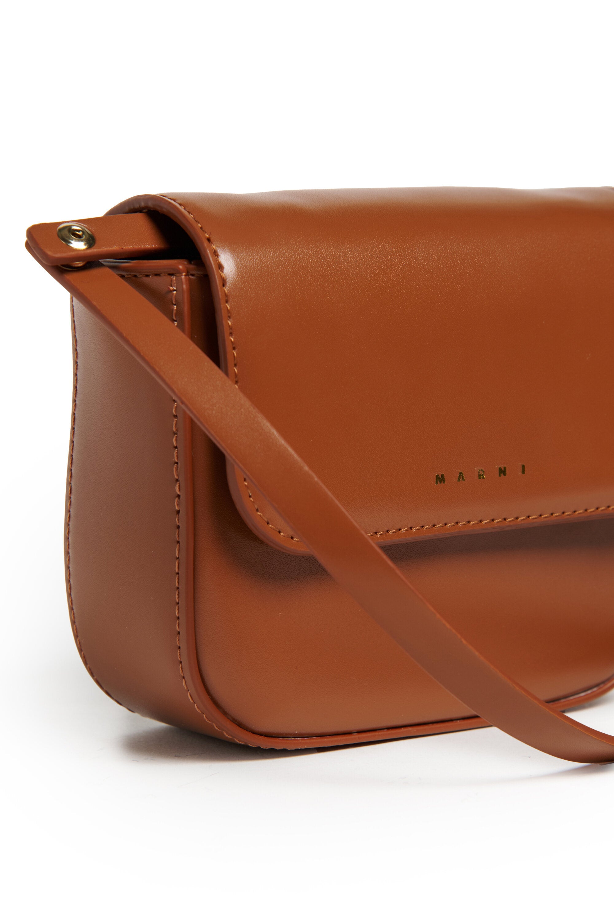 Punk Bag in coated fabric with shoulder strap