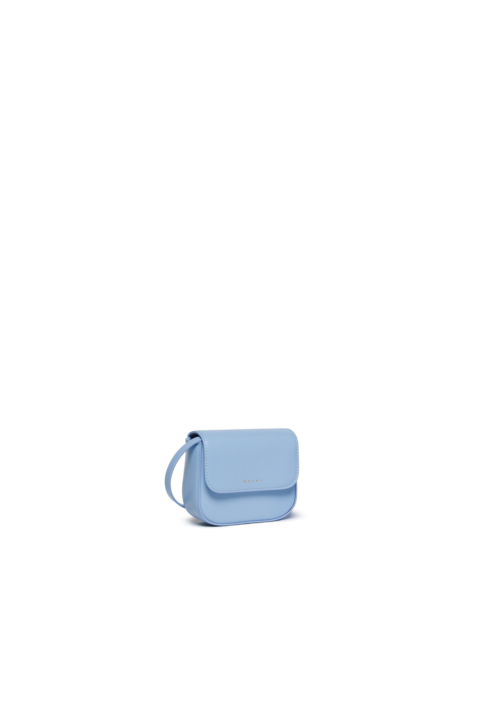 Punk Bag in coated fabric with shoulder strap