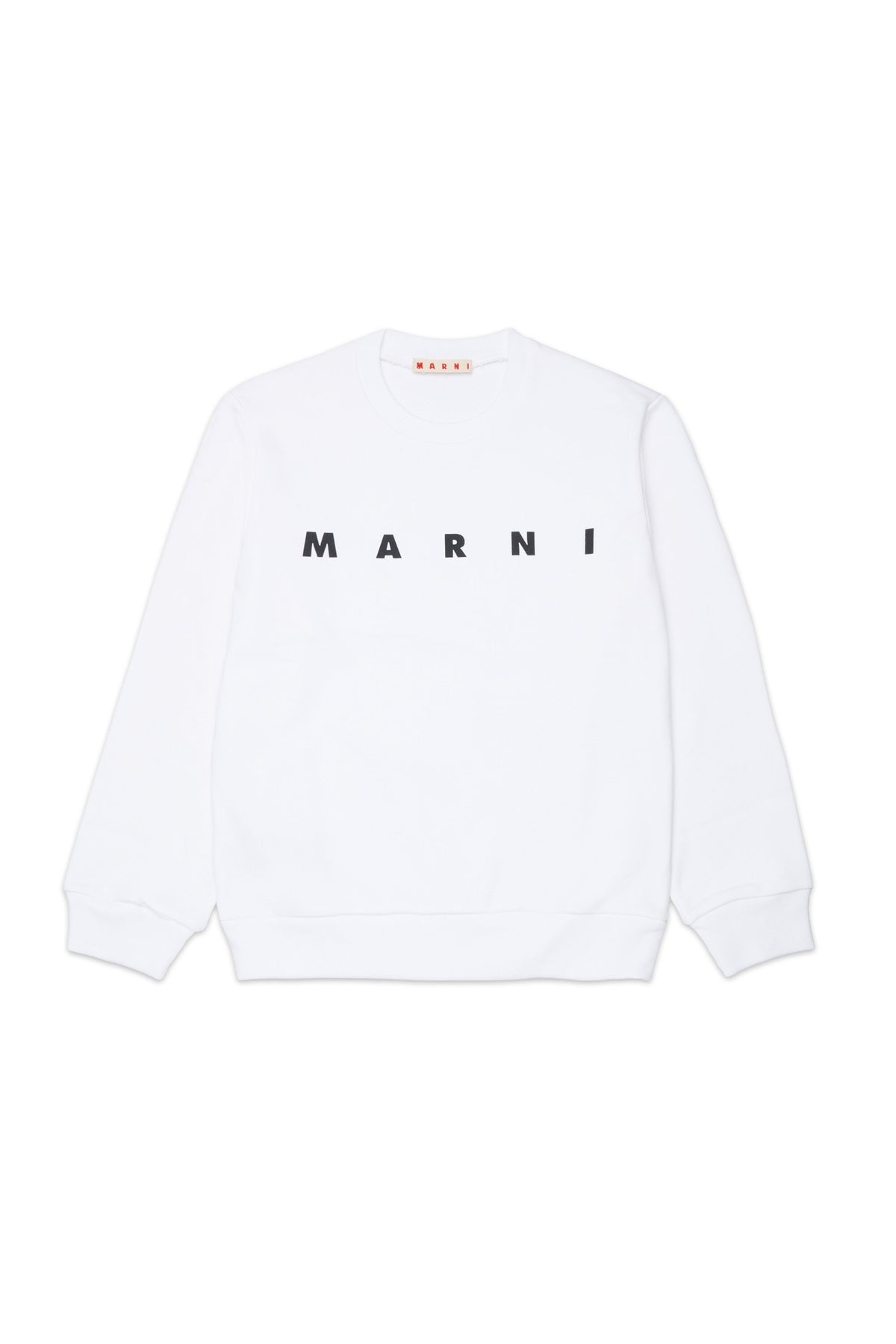 Marniロゴクルーネックスウェットシャツ