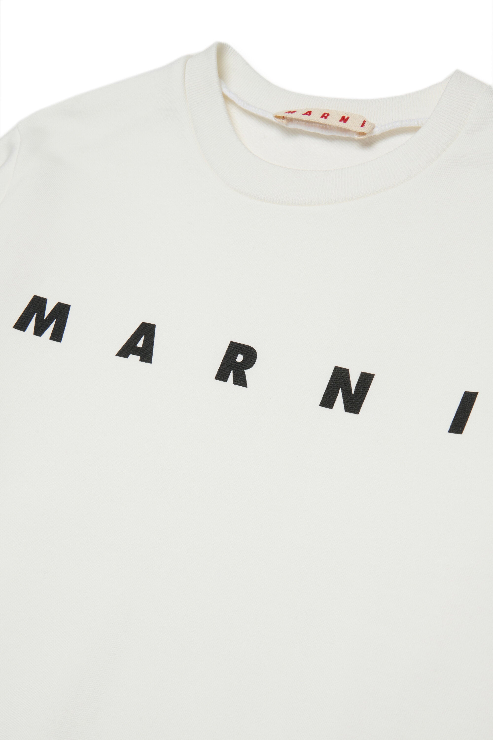 Marniロゴクルーネックスウェットシャツ