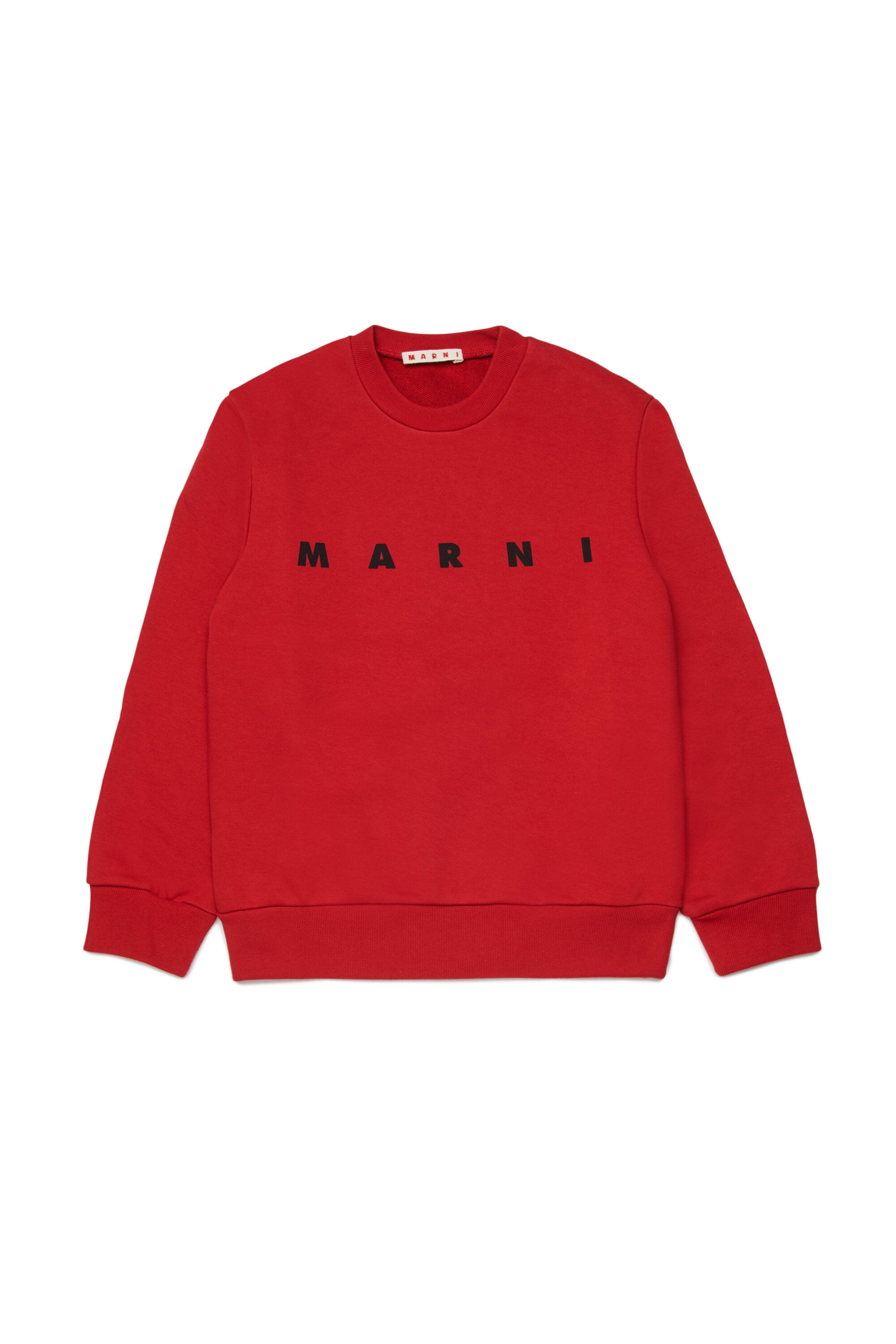 Marniロゴクルーネックスウェットシャツ