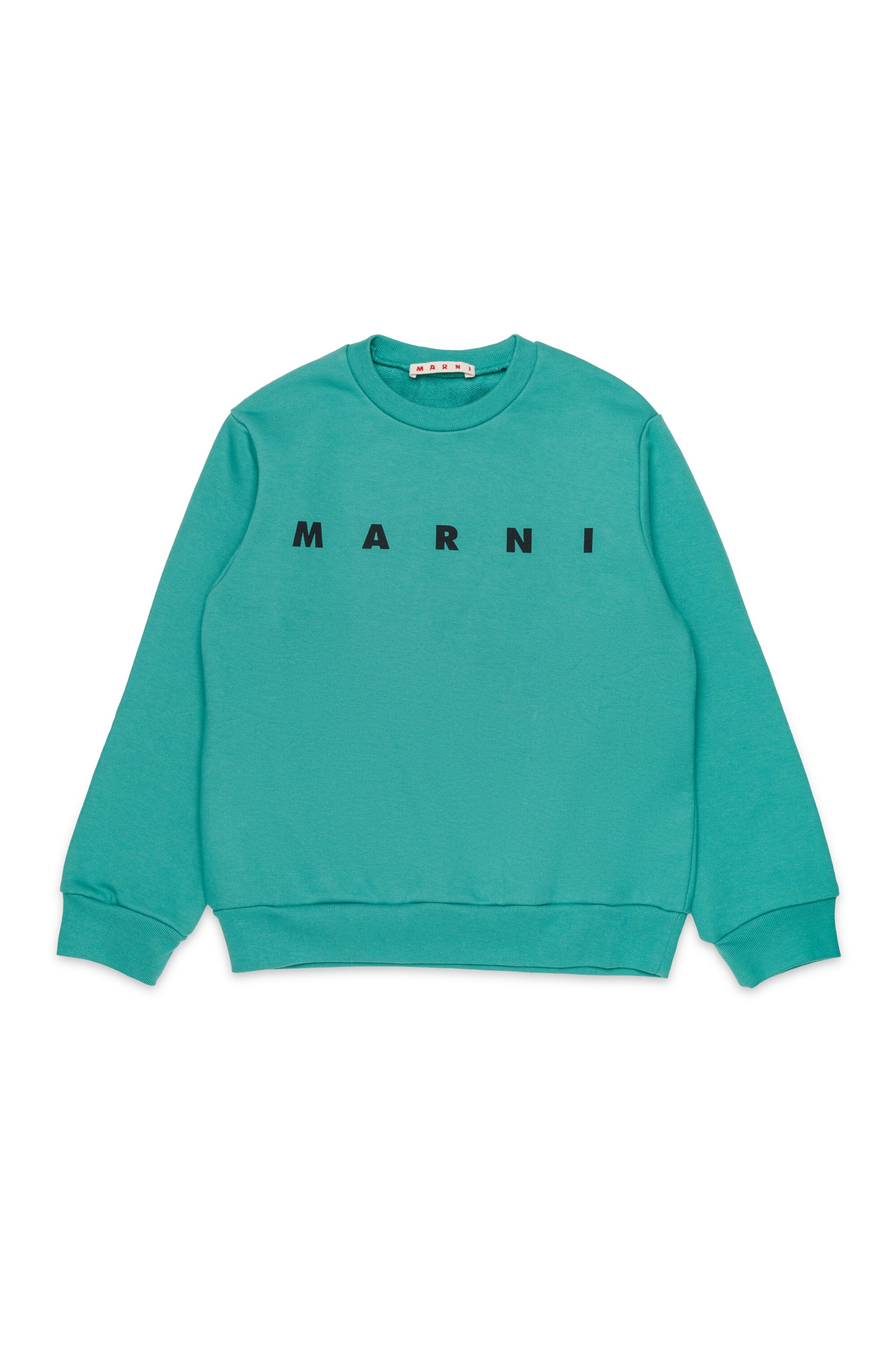 Marniロゴクルーネックスウェットシャツ