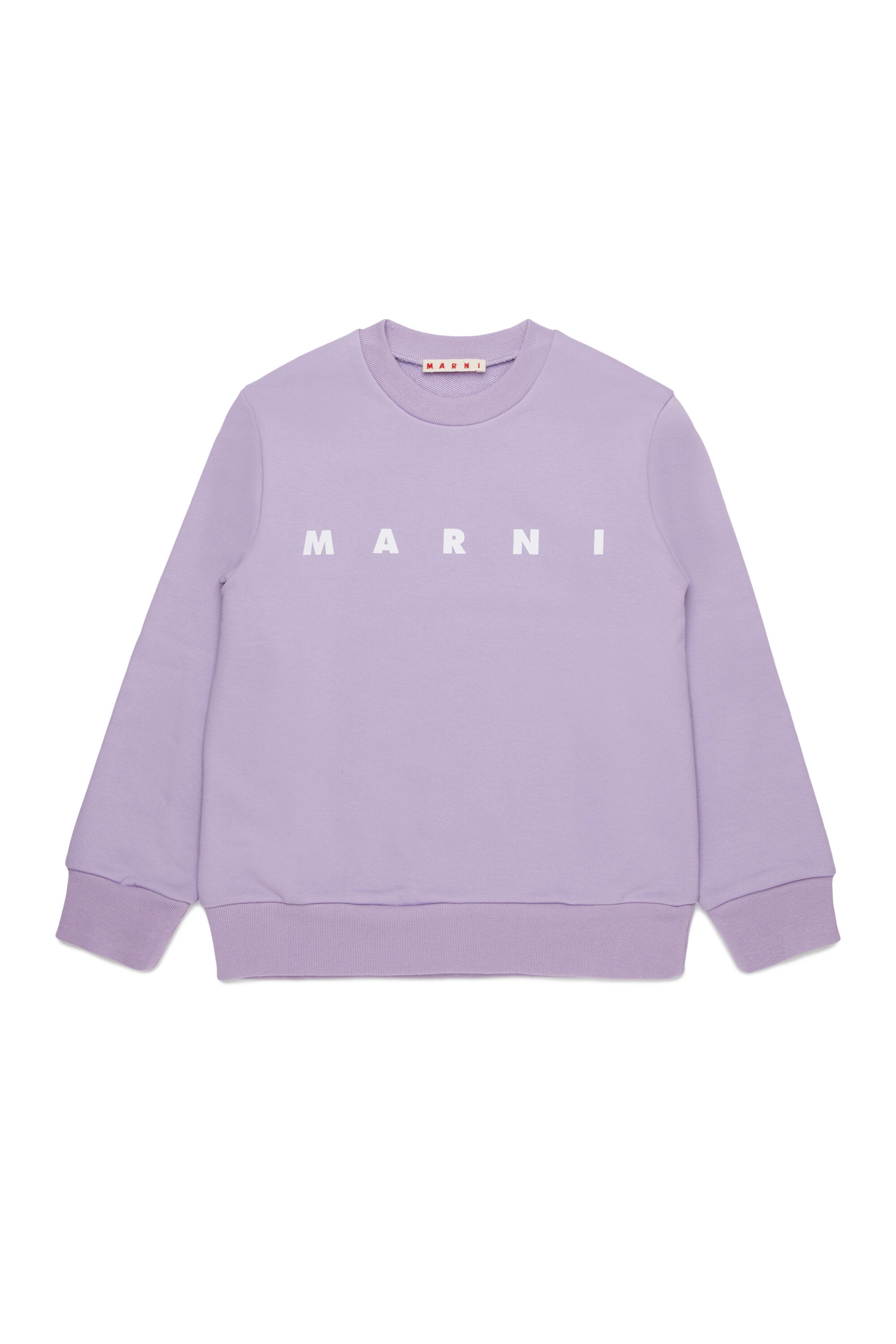 Marniロゴクルーネックスウェットシャツ