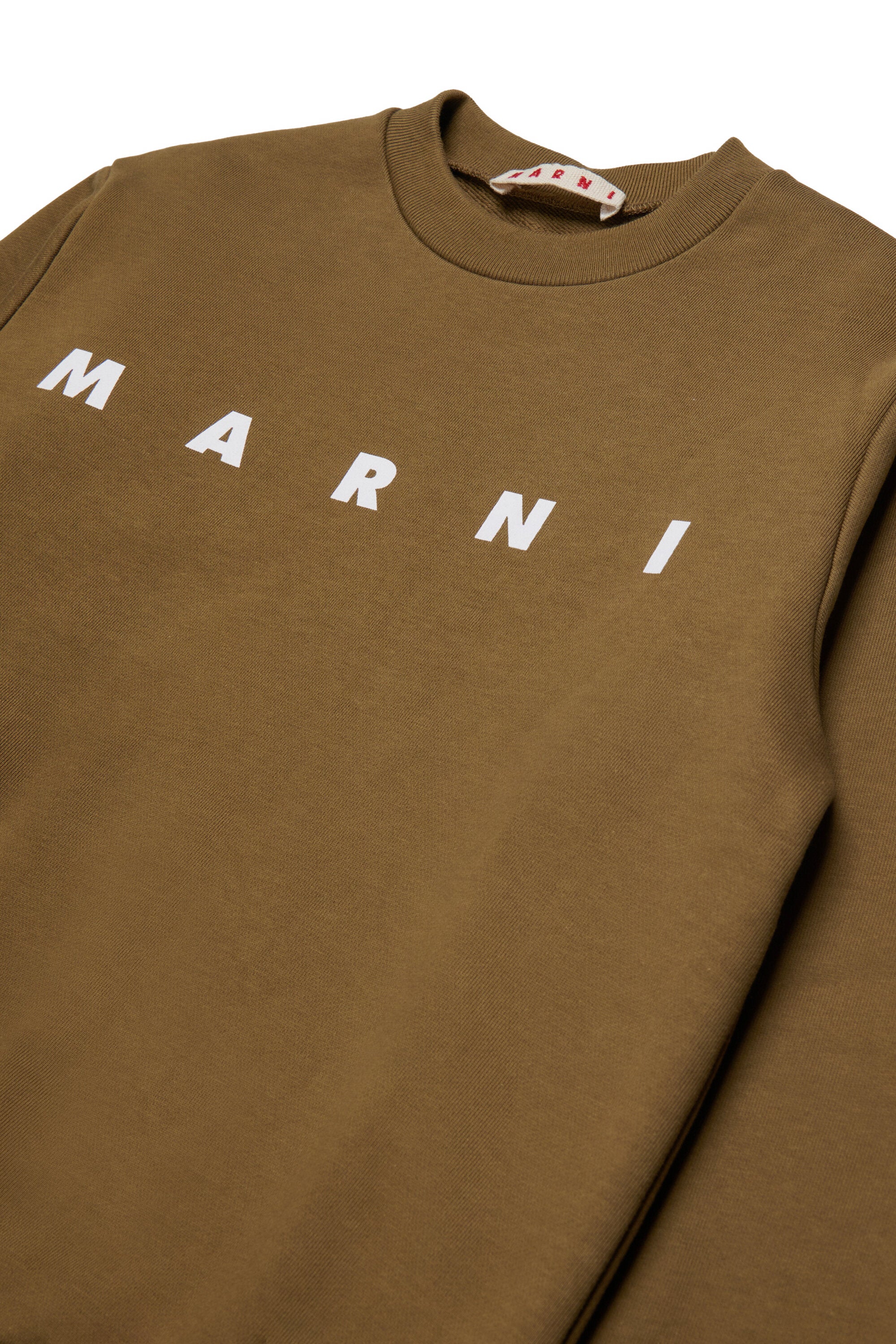 Marniロゴクルーネックスウェットシャツ