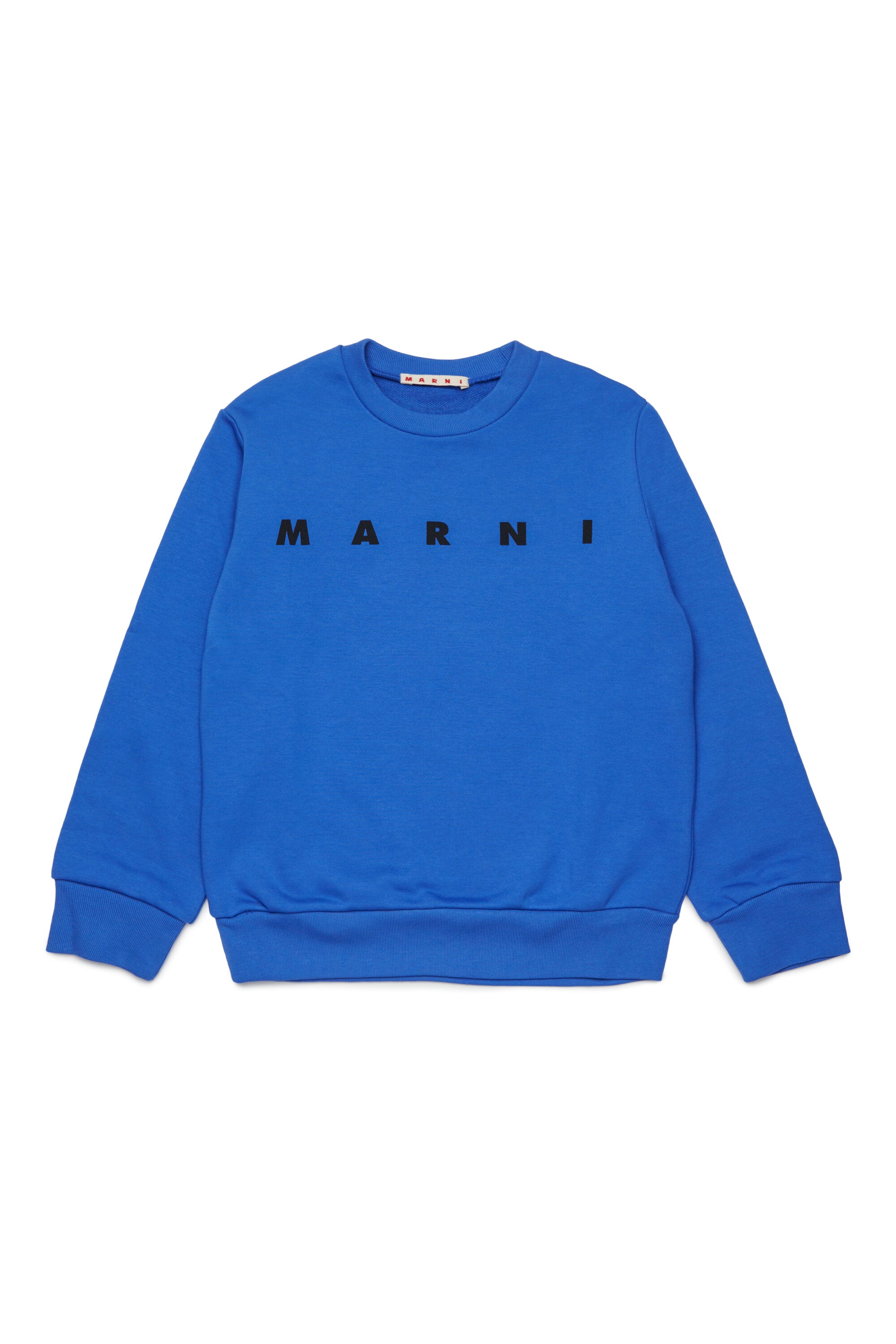 Marniロゴクルーネックスウェットシャツ