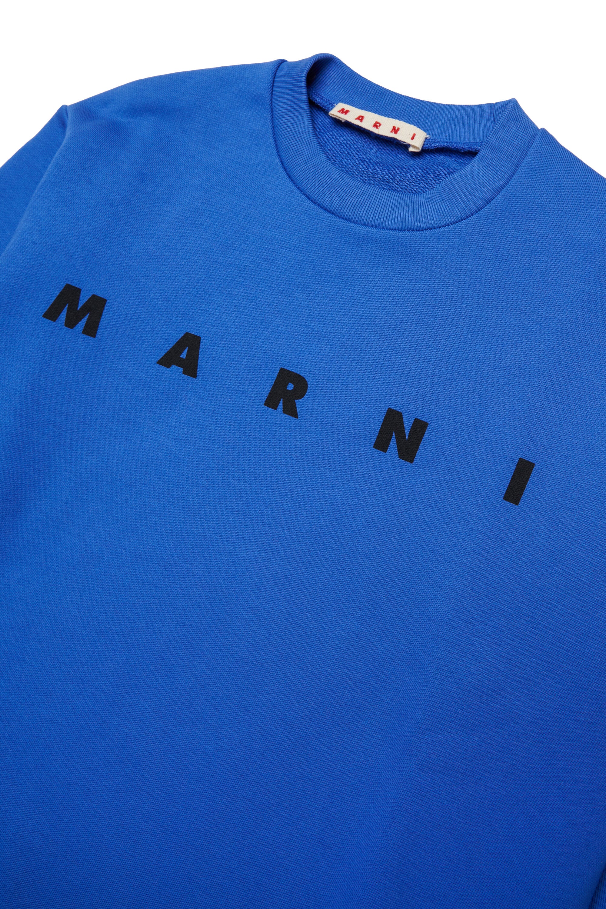 Marniロゴクルーネックスウェットシャツ