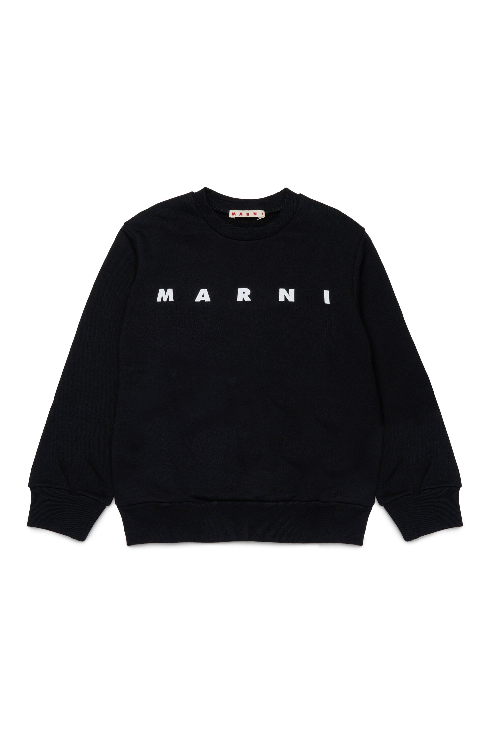 Marniロゴクルーネックスウェットシャツ