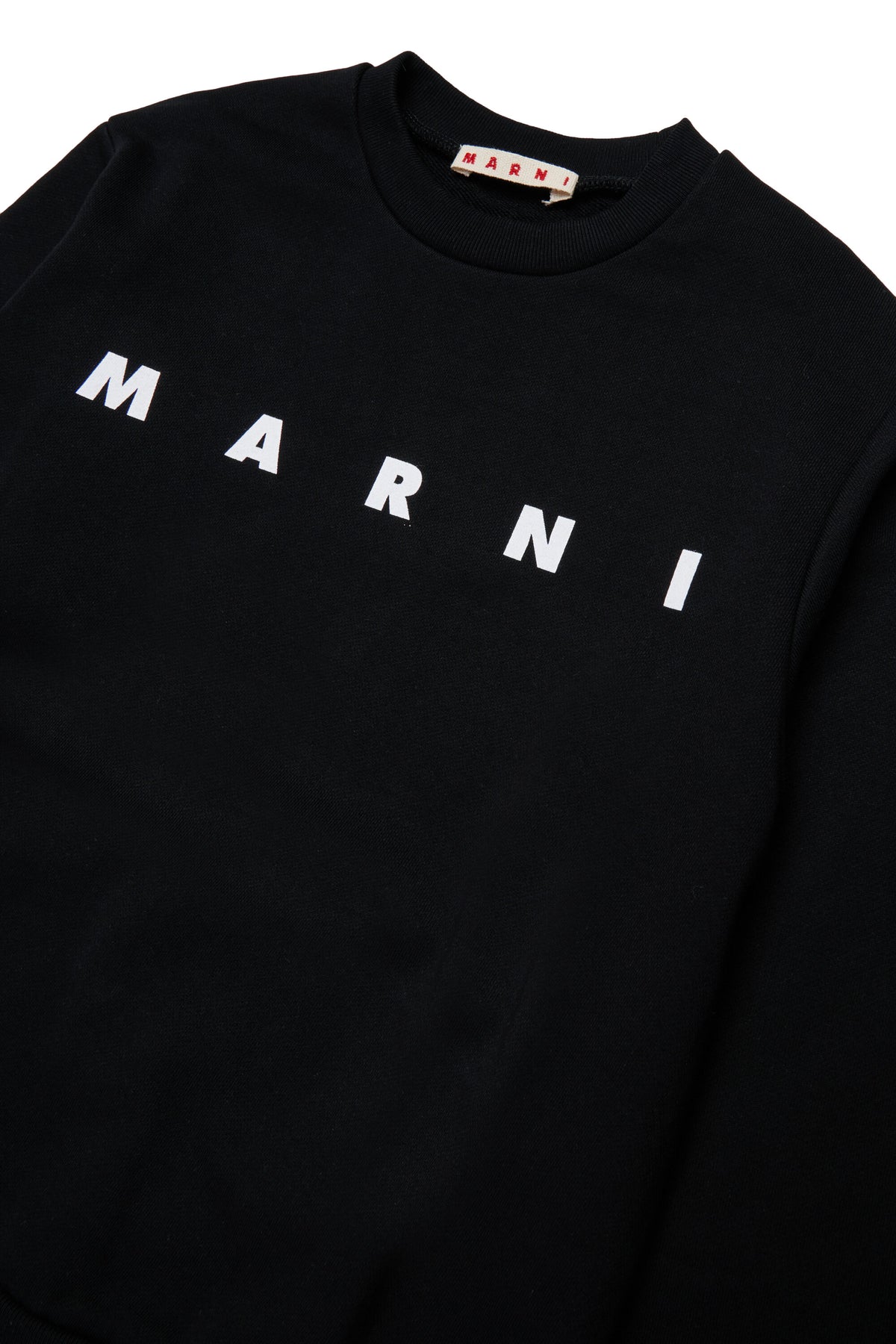 Marniロゴクルーネックスウェットシャツ