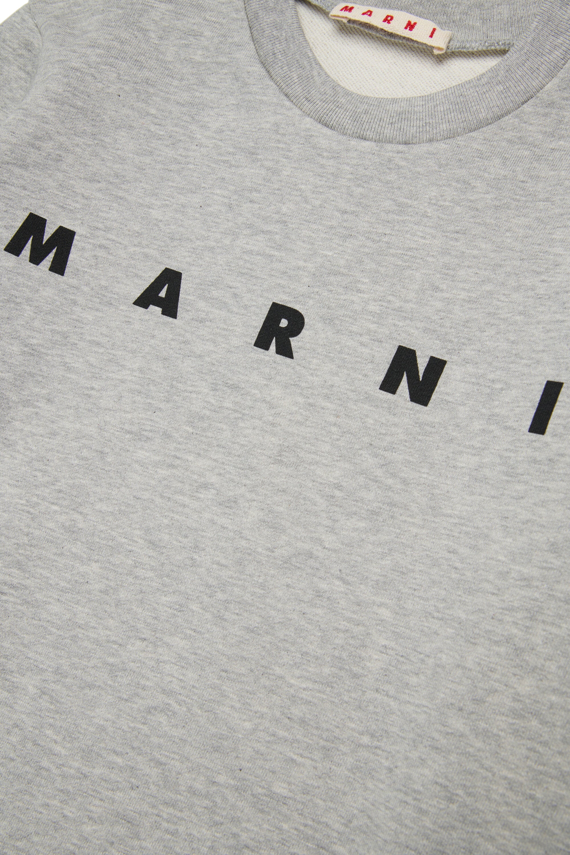 Marniロゴクルーネックスウェットシャツ