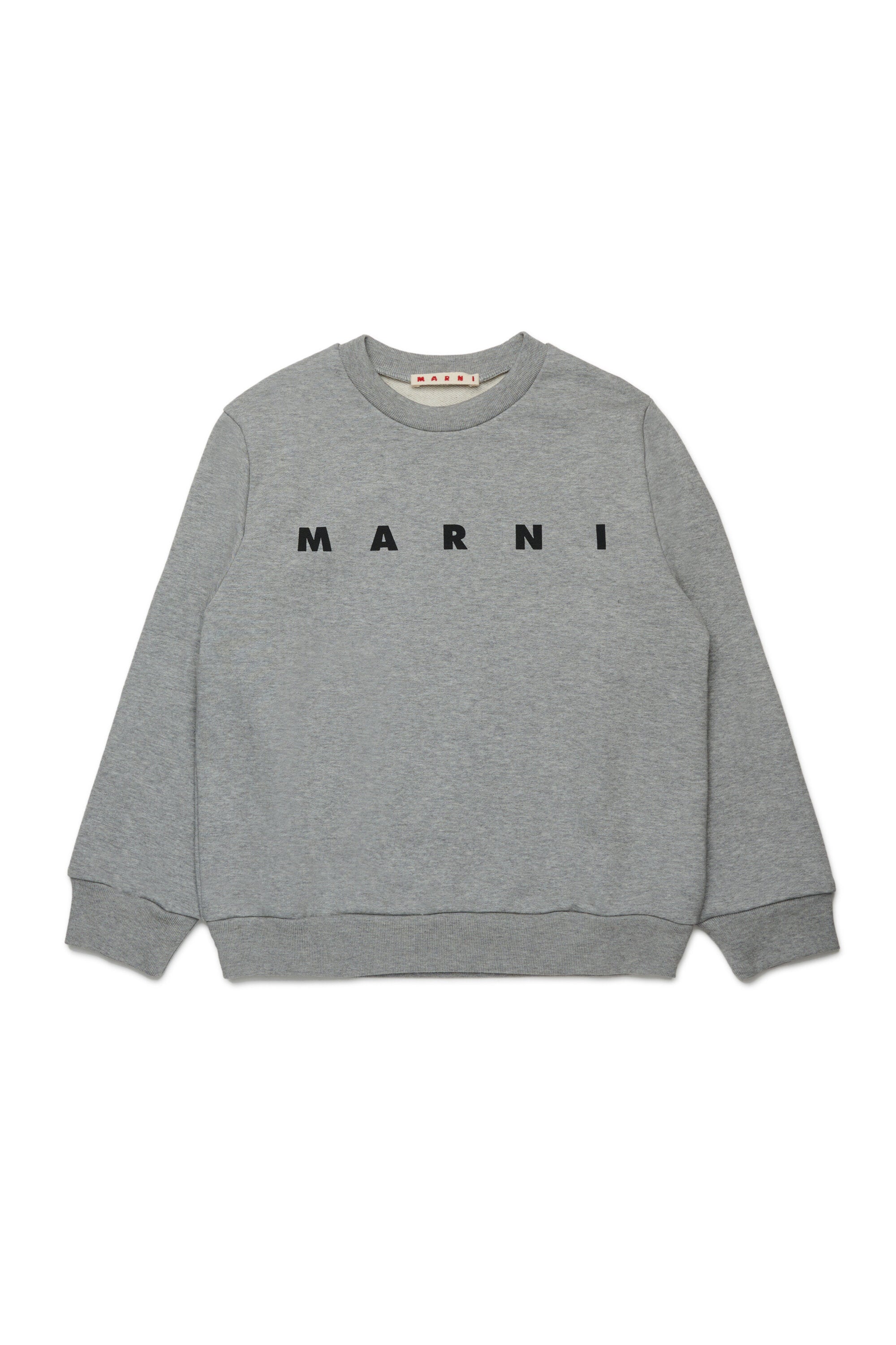 Marniロゴクルーネックスウェットシャツ