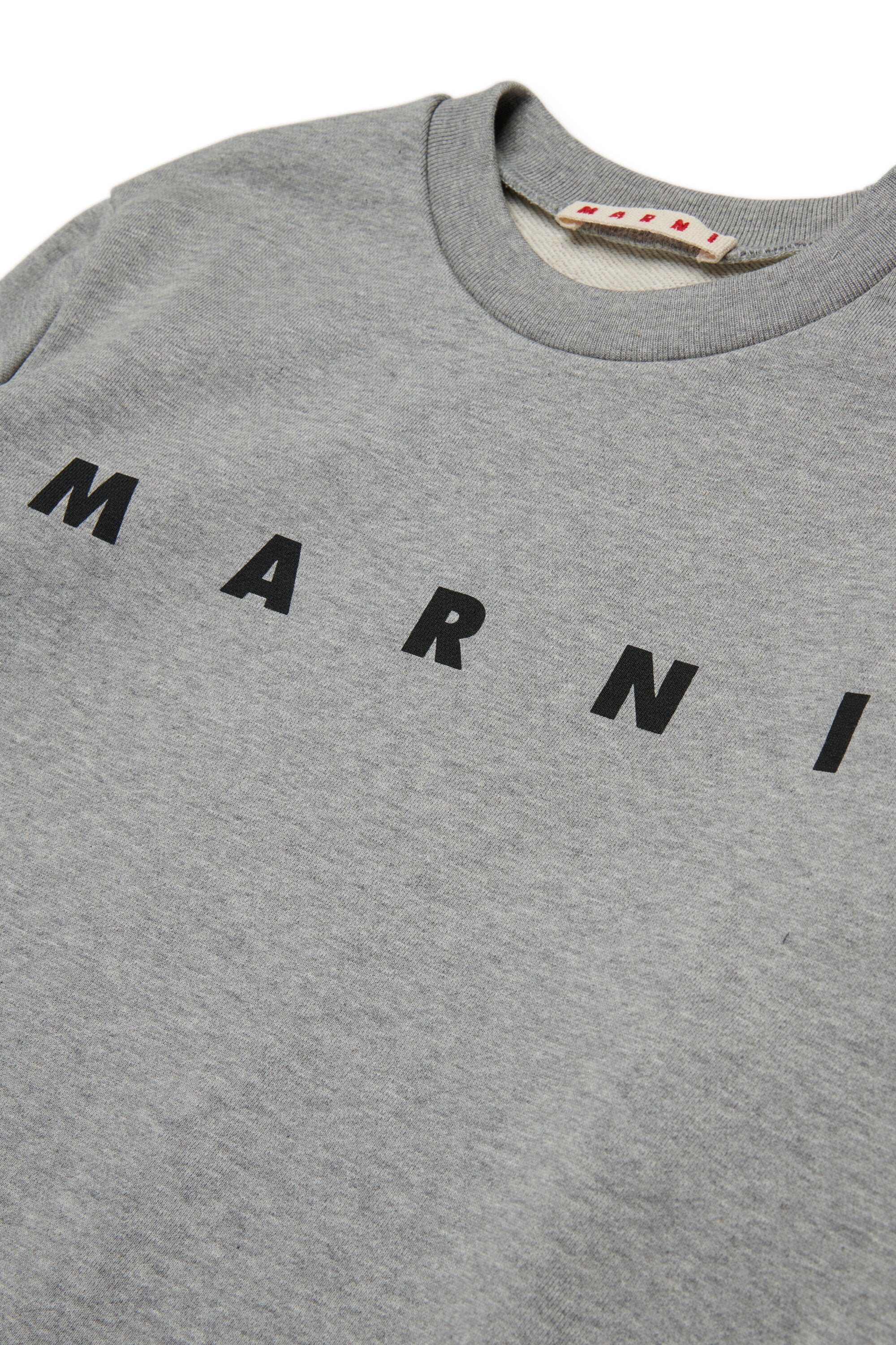 Marniロゴクルーネックスウェットシャツ