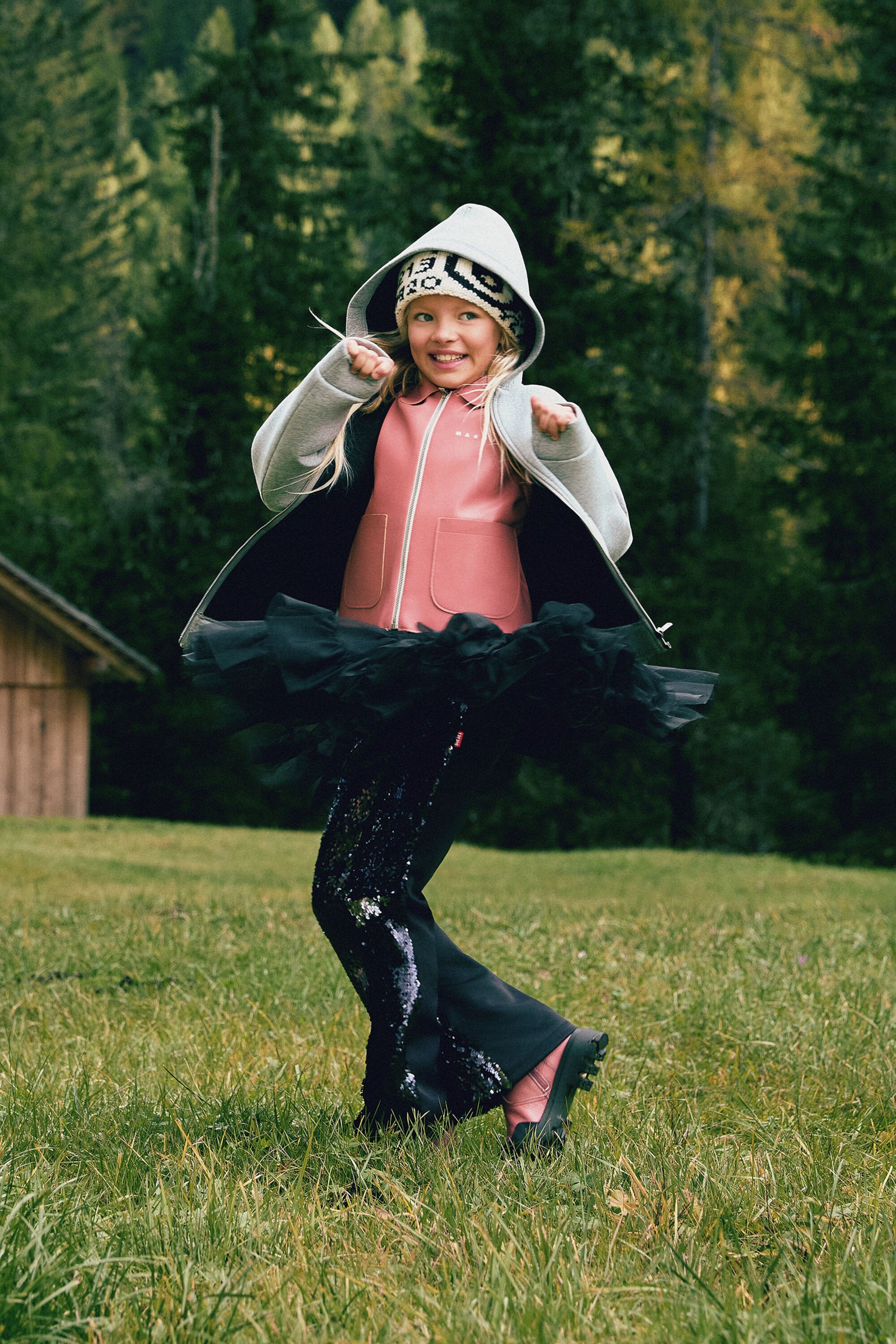 ショートチュールスカート