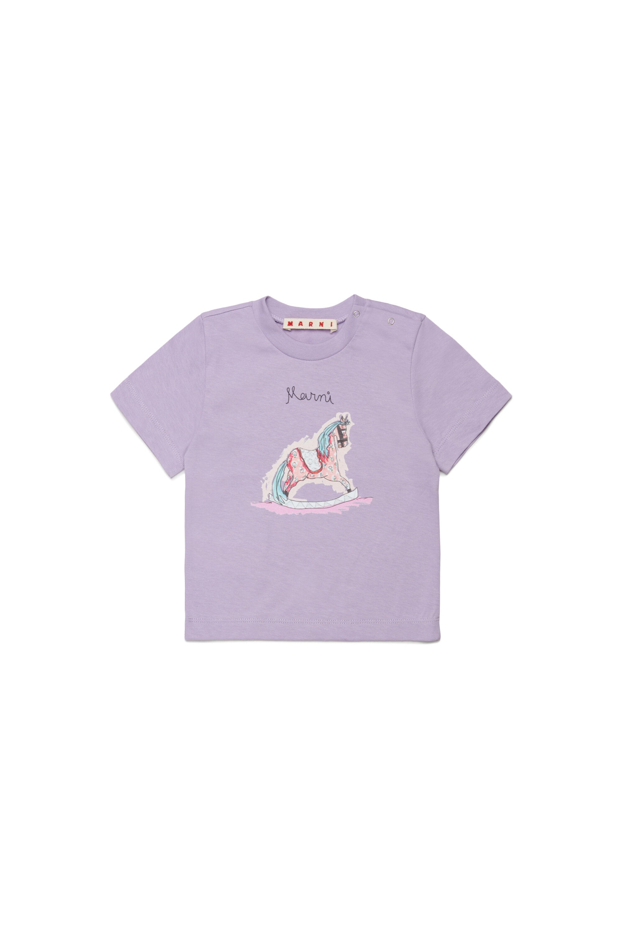 ロゴ入りクルーネックTシャツ