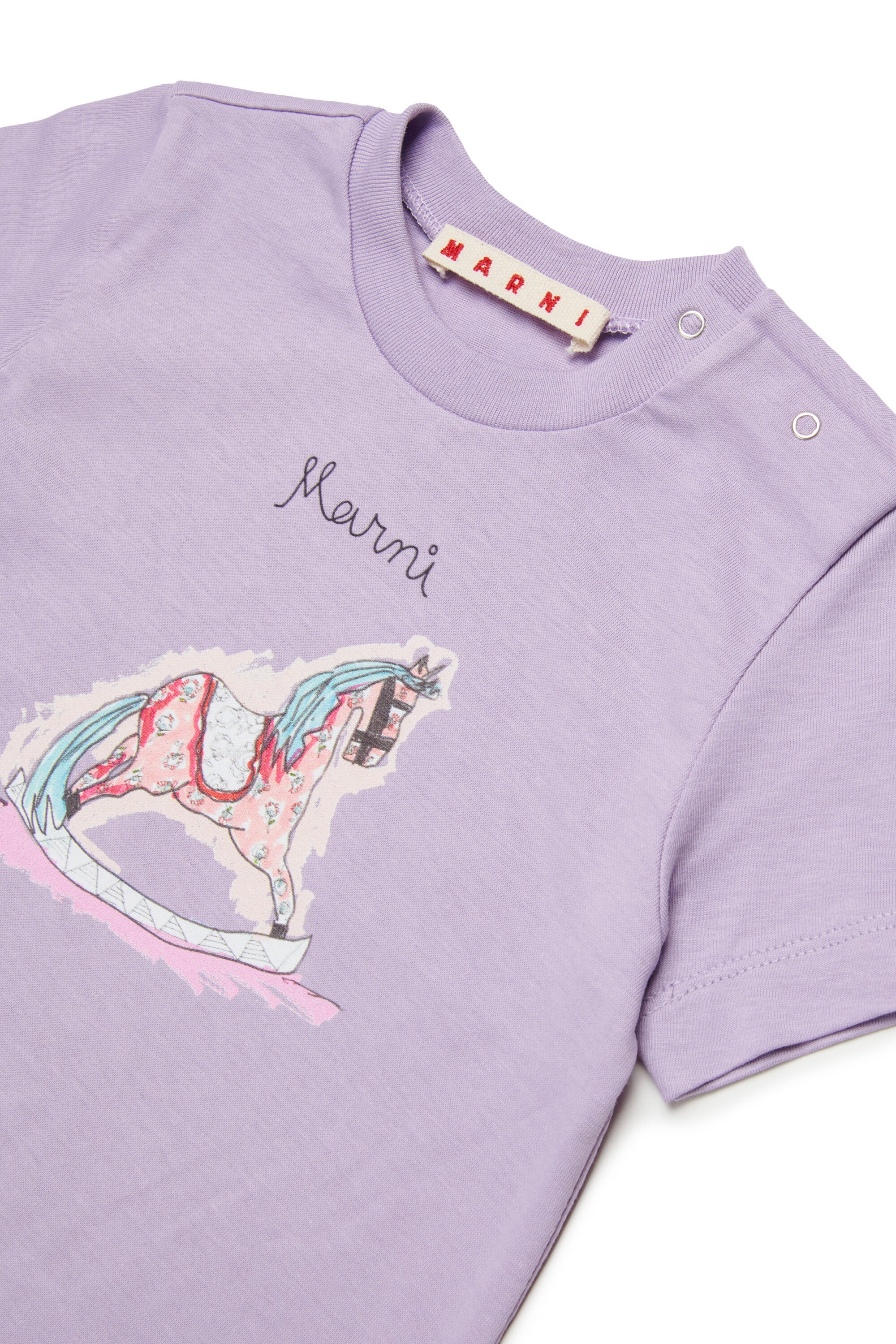 ロゴ入りクルーネックTシャツ