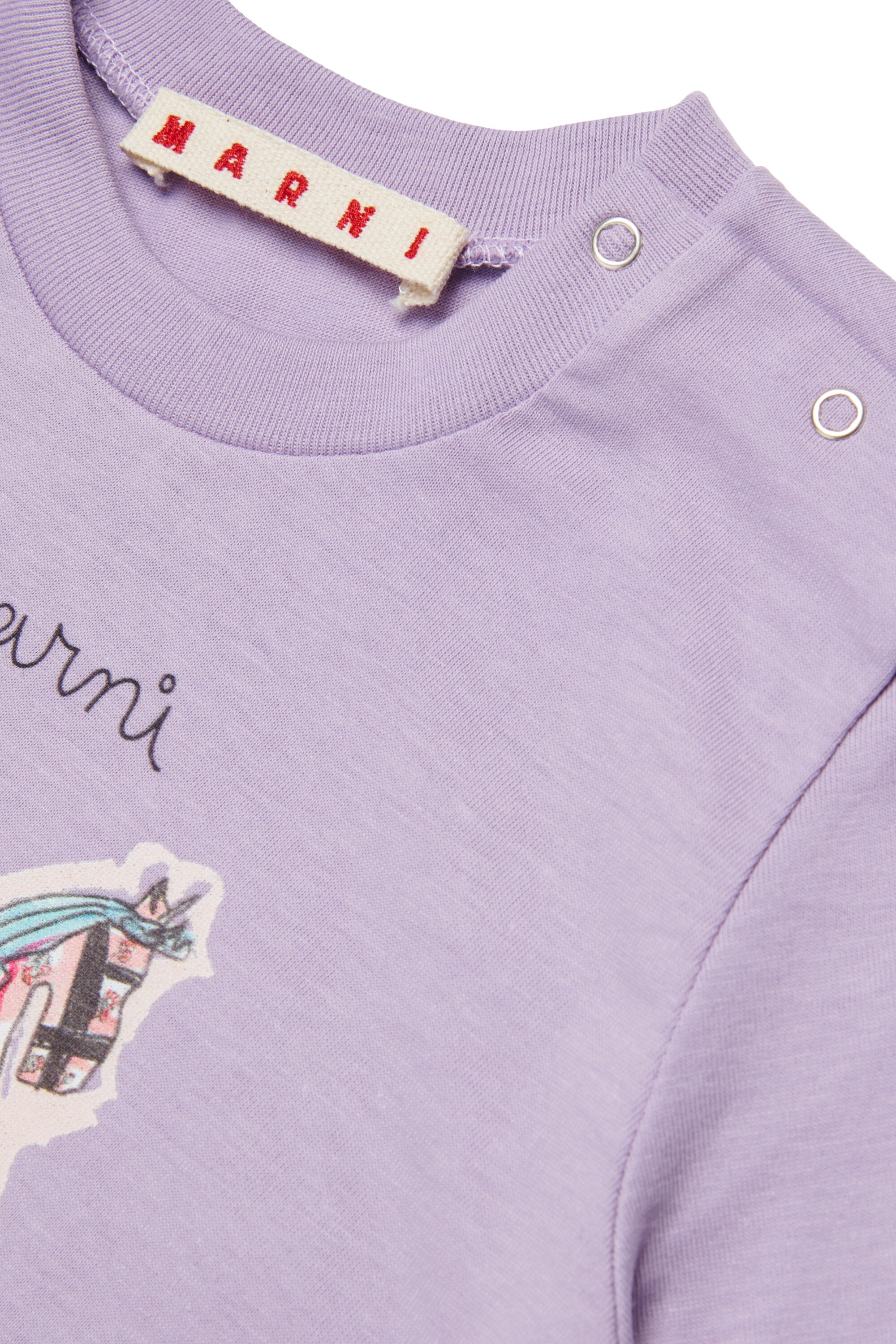 ロゴ入りクルーネックTシャツ