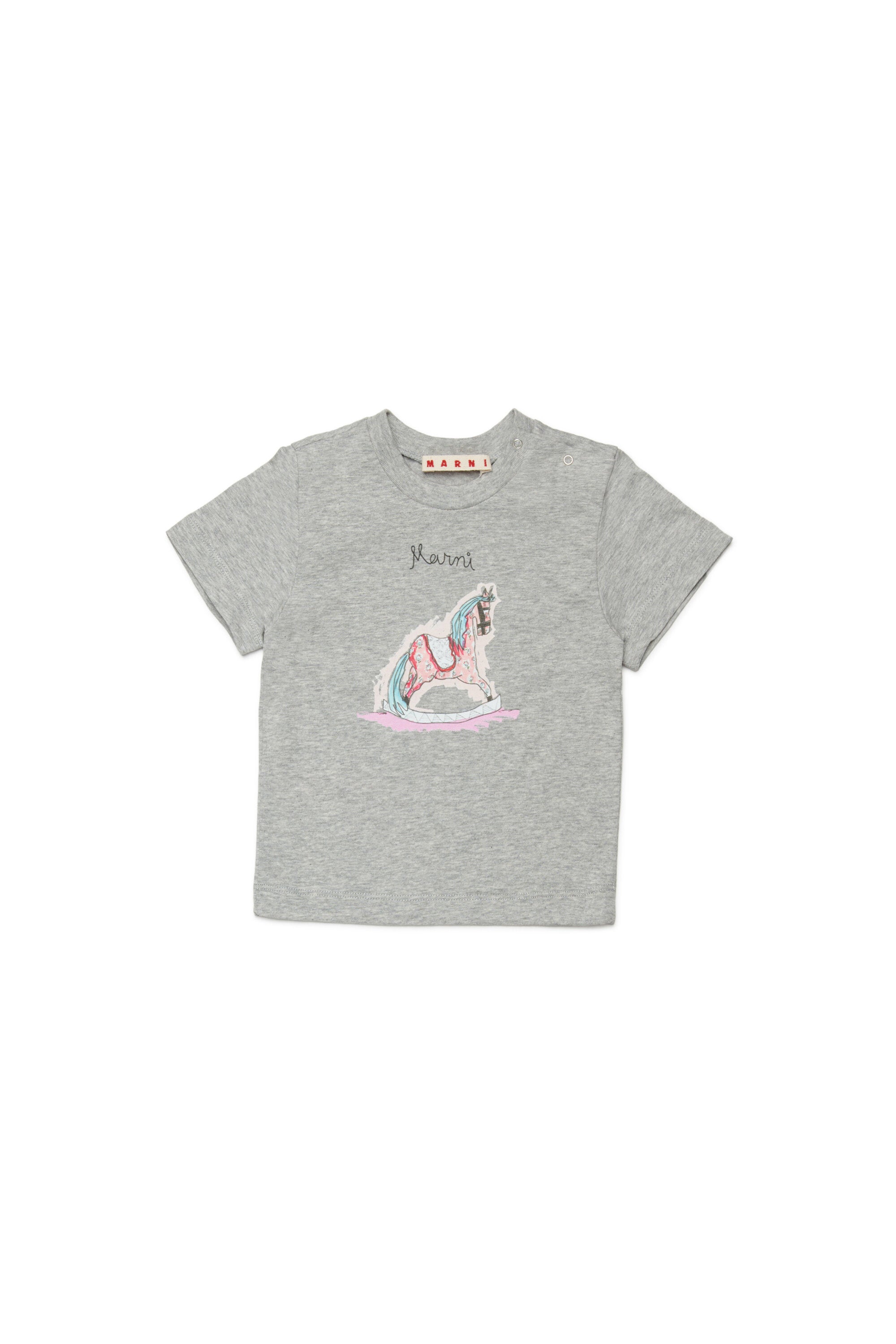 ロゴ入りクルーネックTシャツ