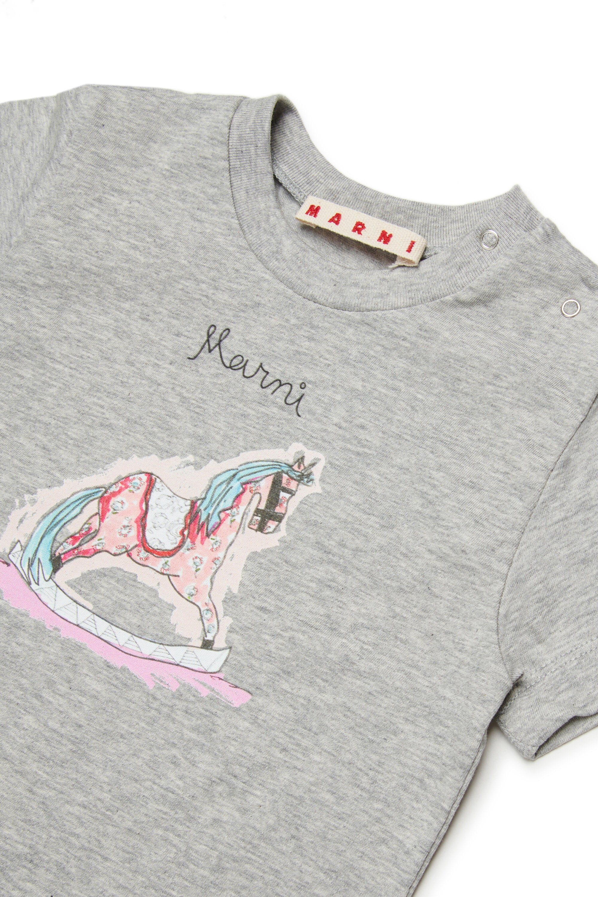 ロゴ入りクルーネックTシャツ