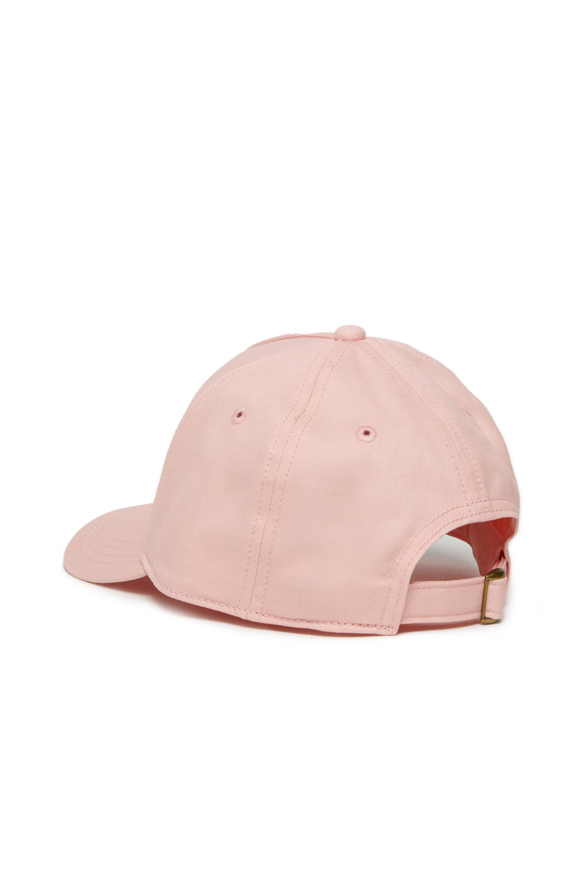 Gabardine baseball cap with logo