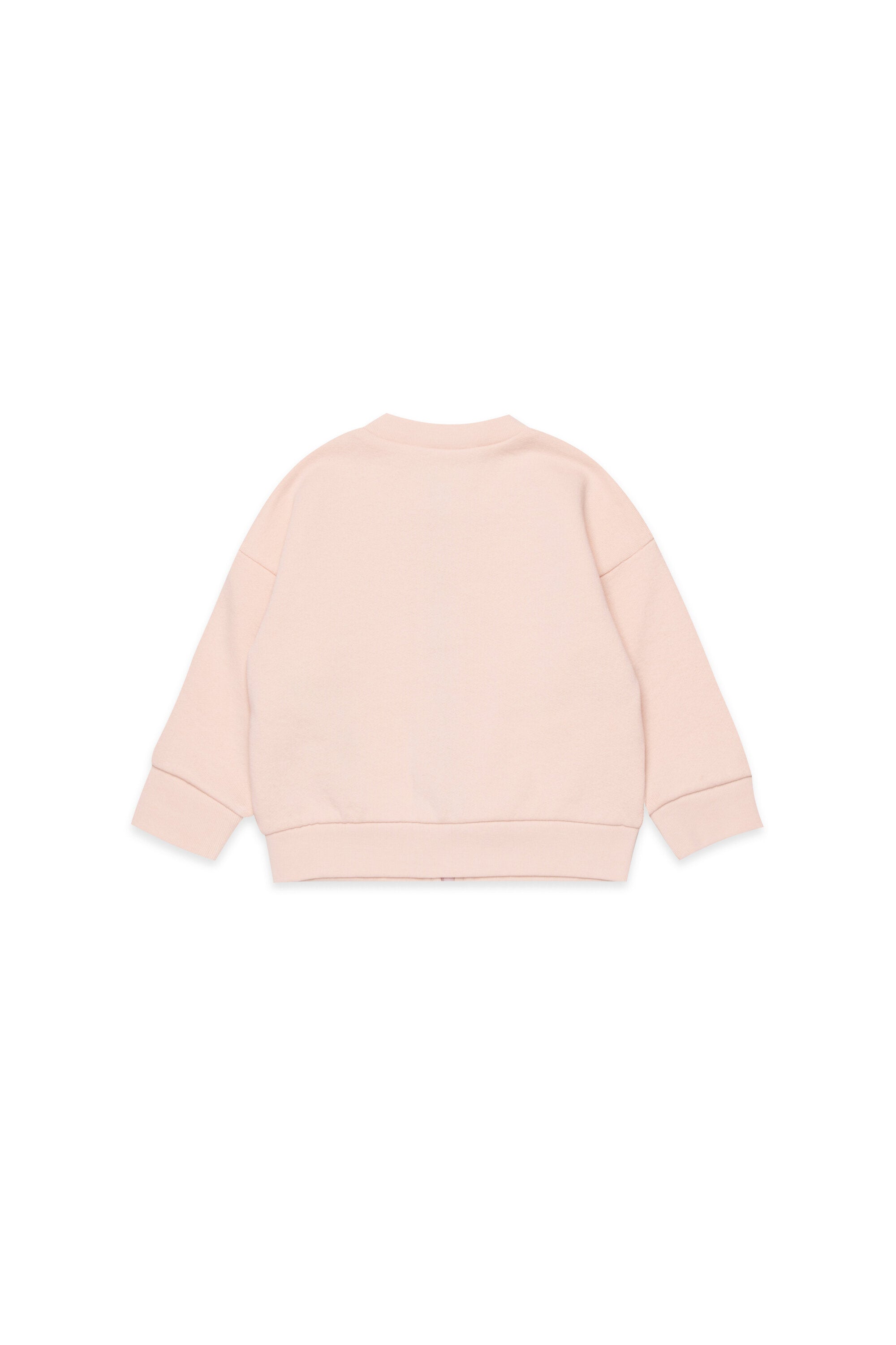 ロゴ入りフルジップスウェット