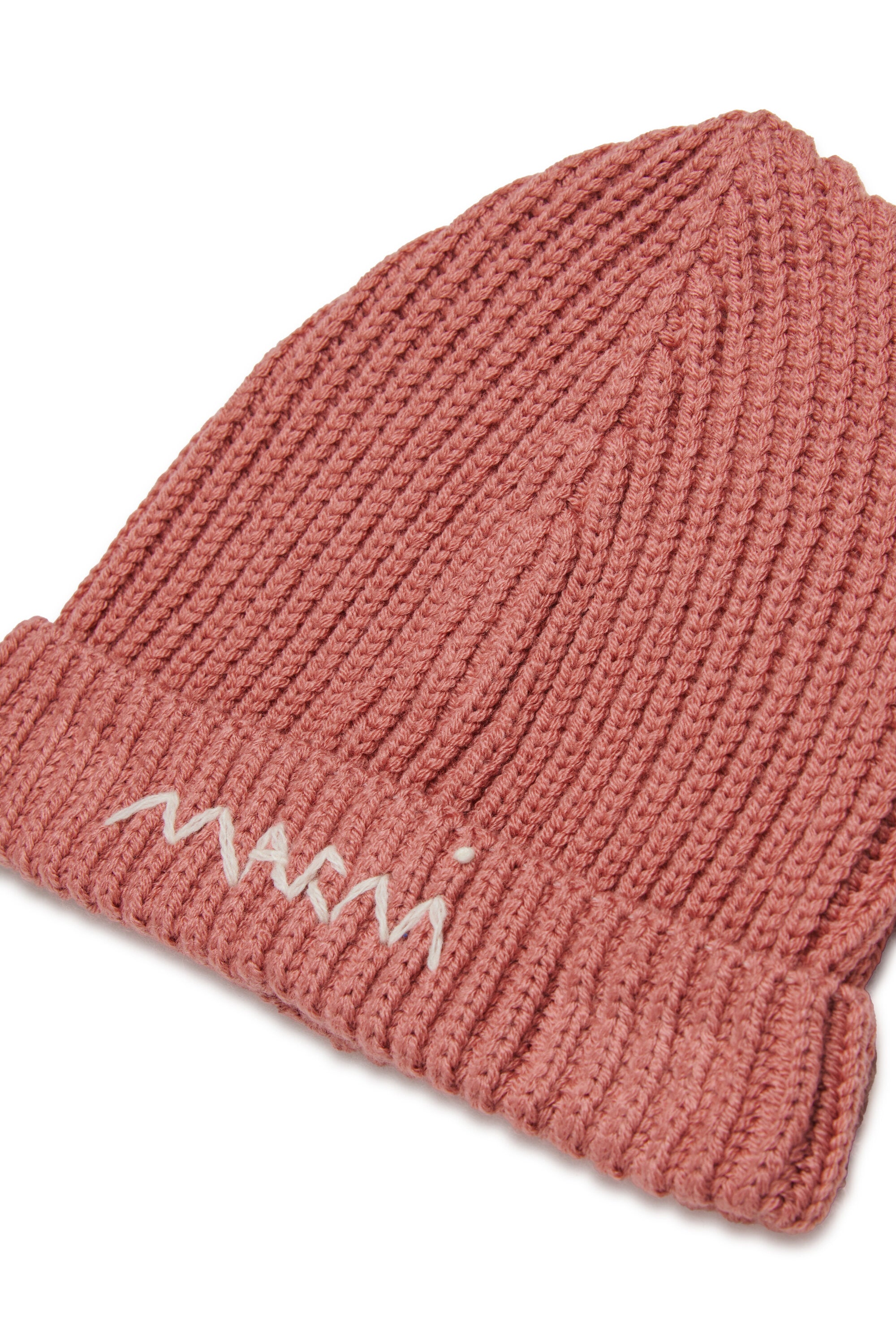 ウール混ニット・ビーニー