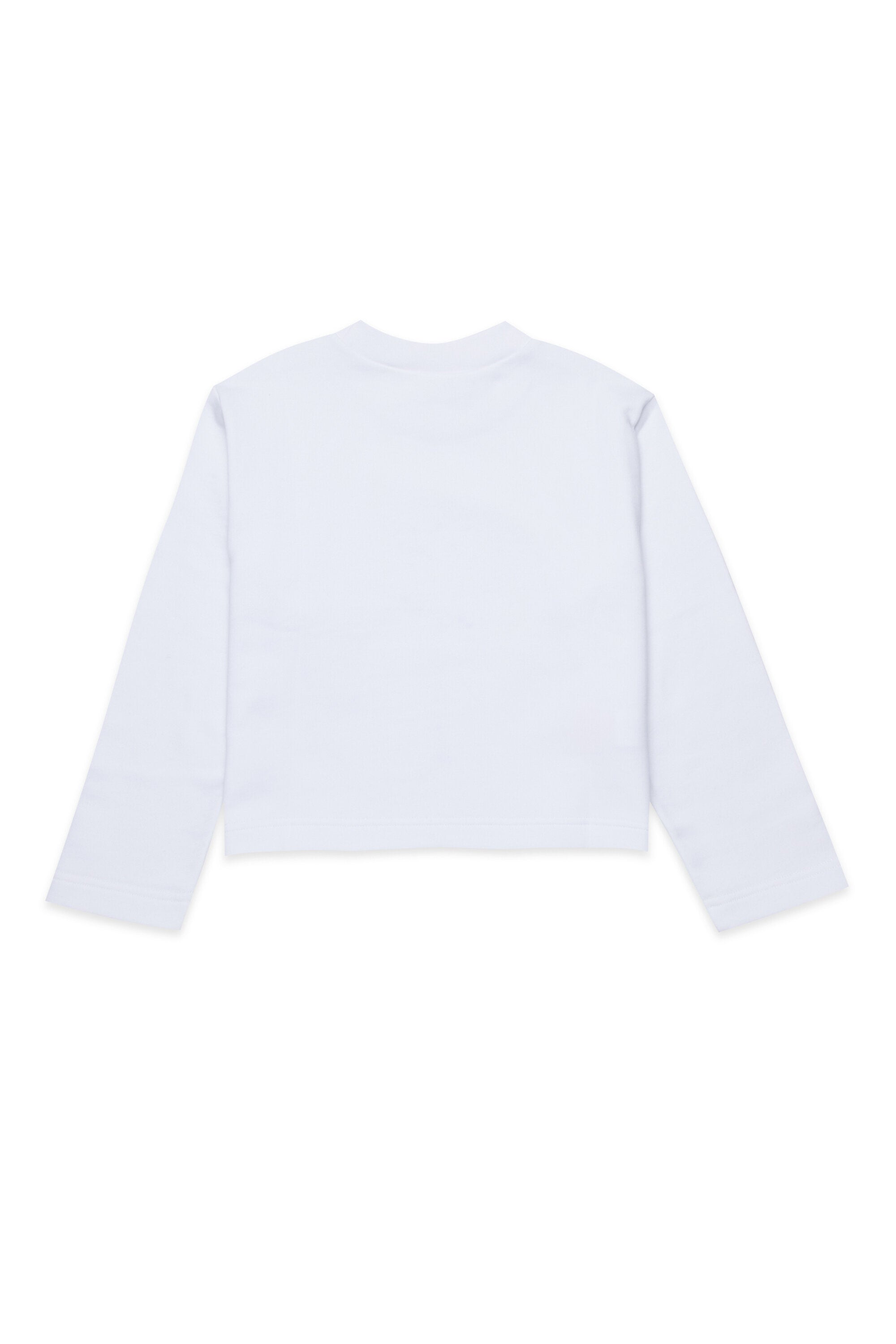 ロゴ入りクルーネックスウェット