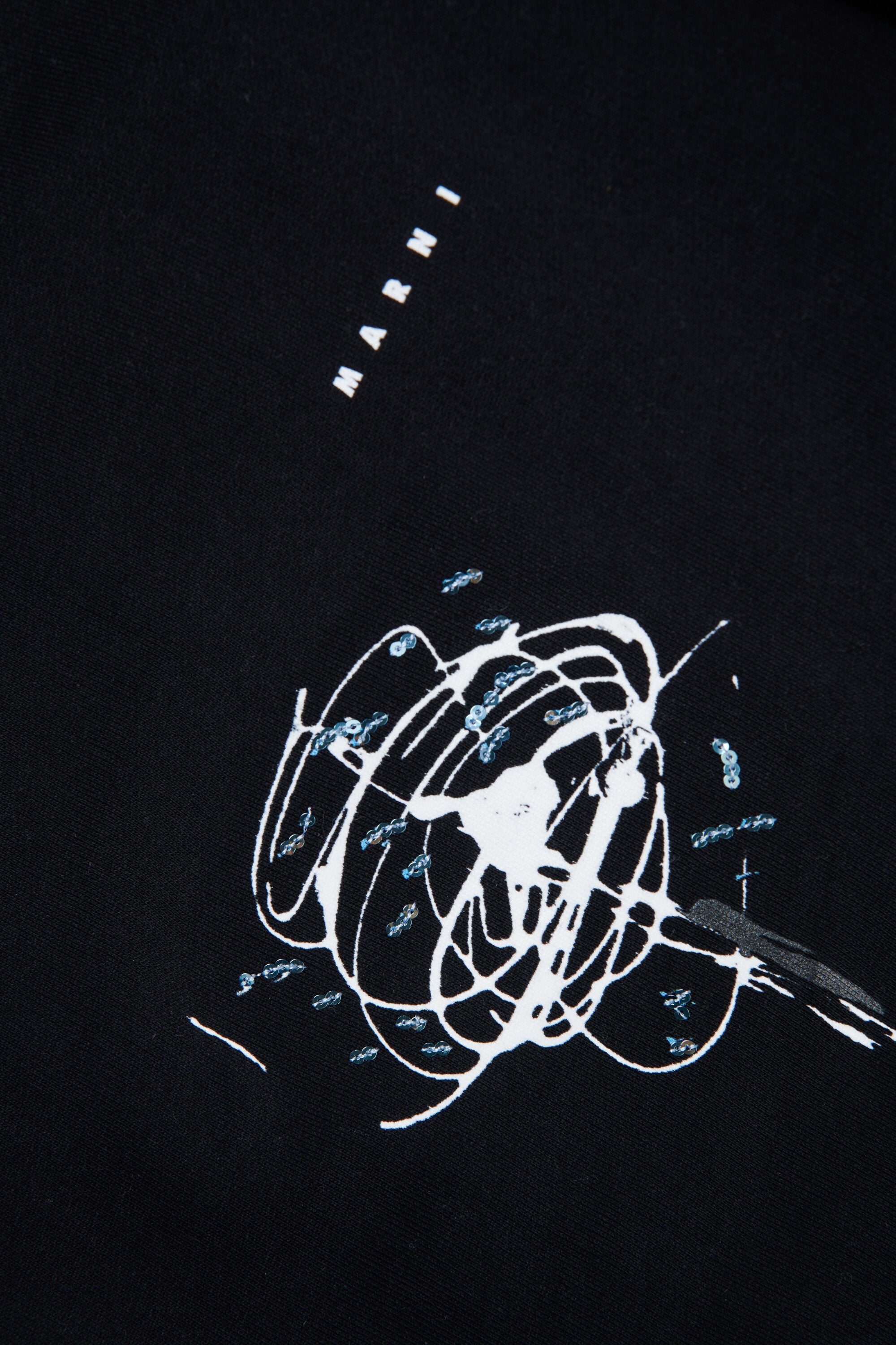 ロゴ入りクルーネックスウェット