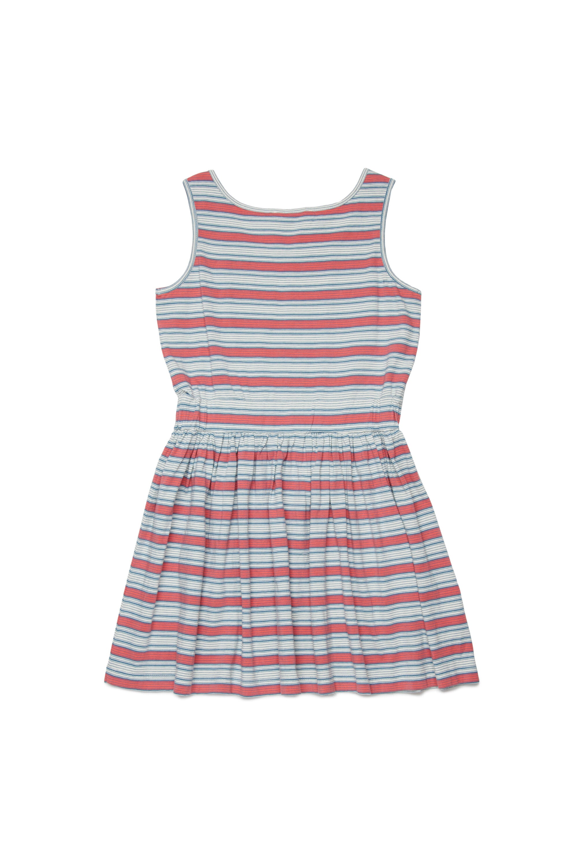 ロゴ入りノースリーブドレス