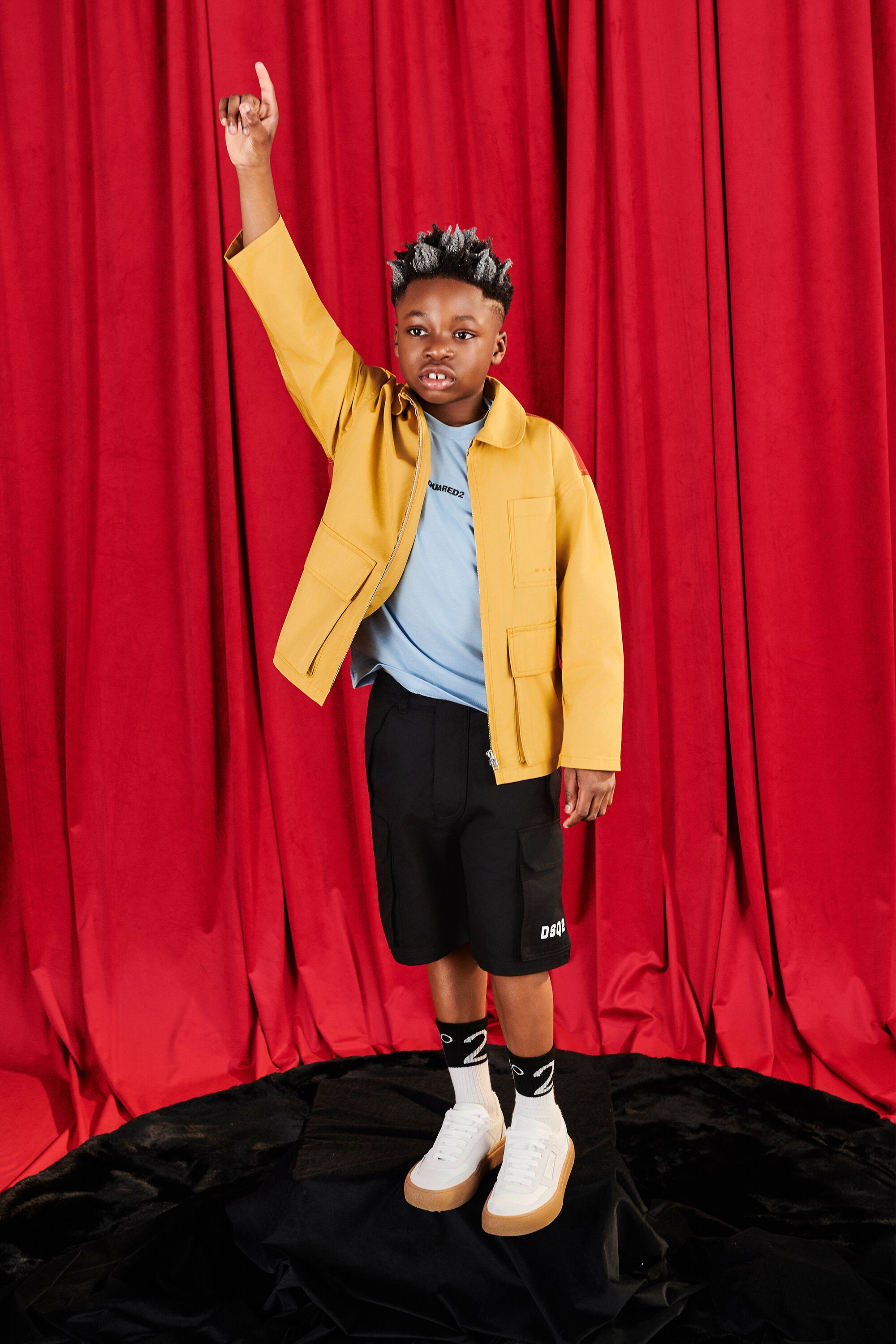 ロゴプリントジャケット