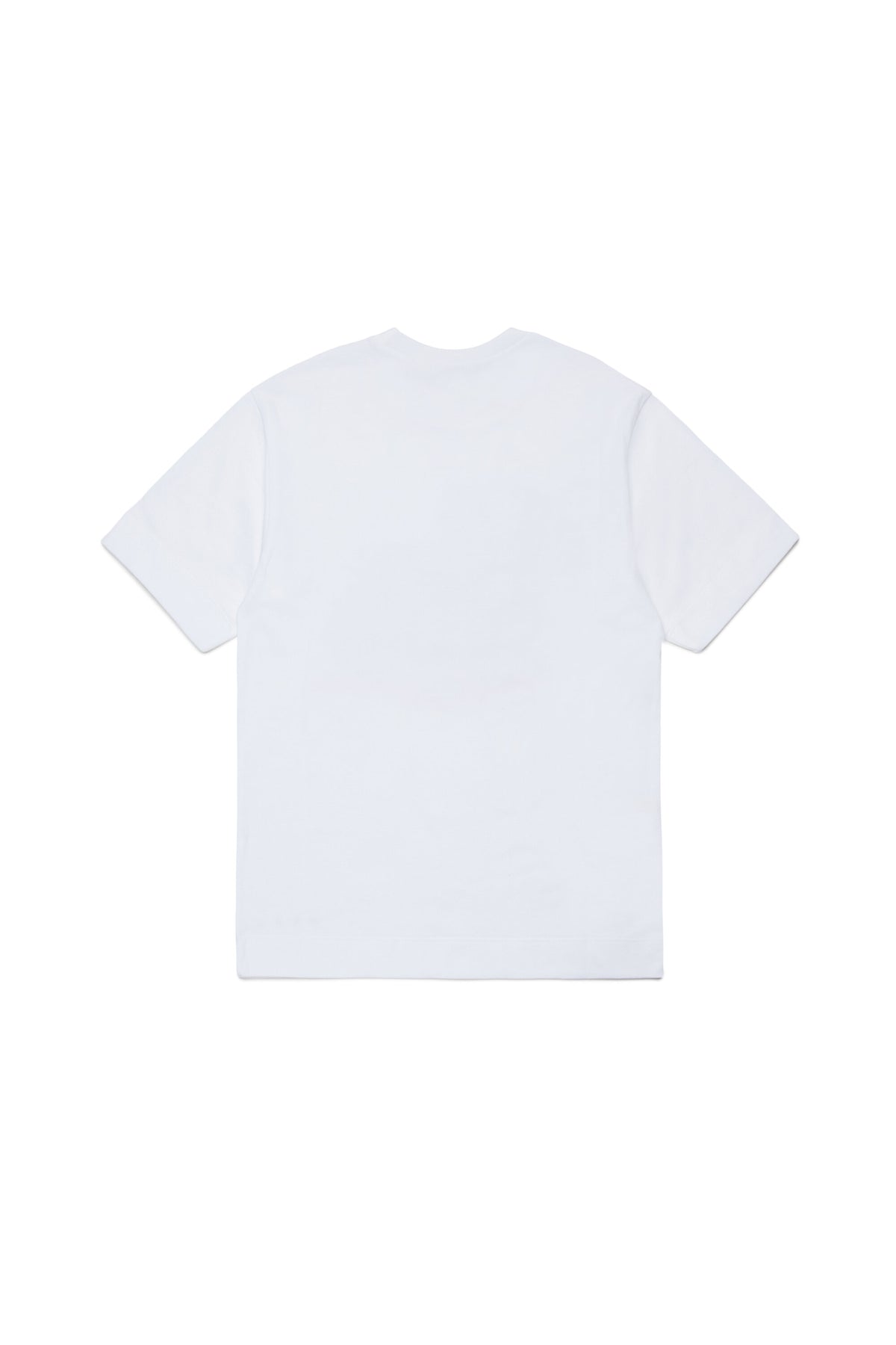 恐竜プリントとロゴ入りTシャツ