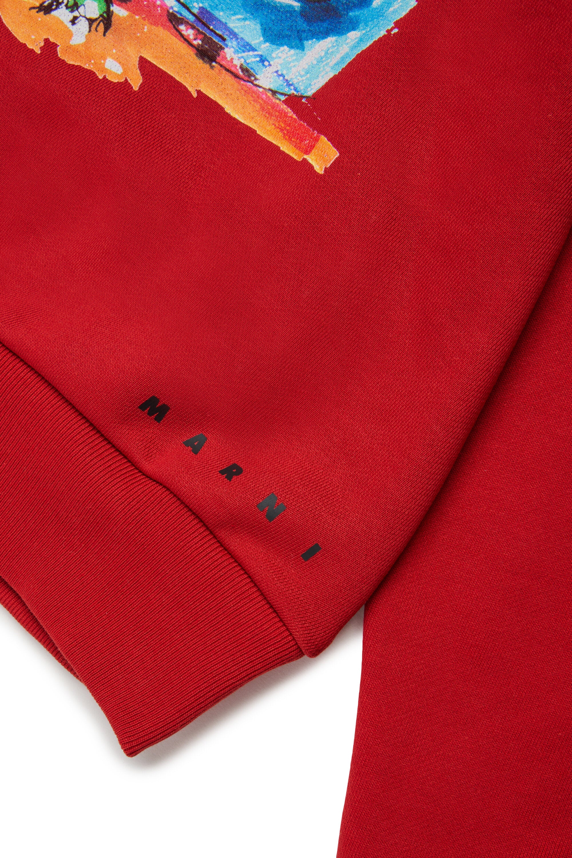 ジュラシック・ワールドをテーマにしたロゴ入りクルーネックスウェット