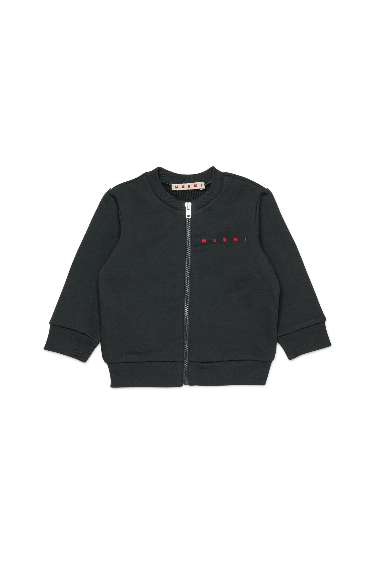 Full-zip sweatshirt with logo