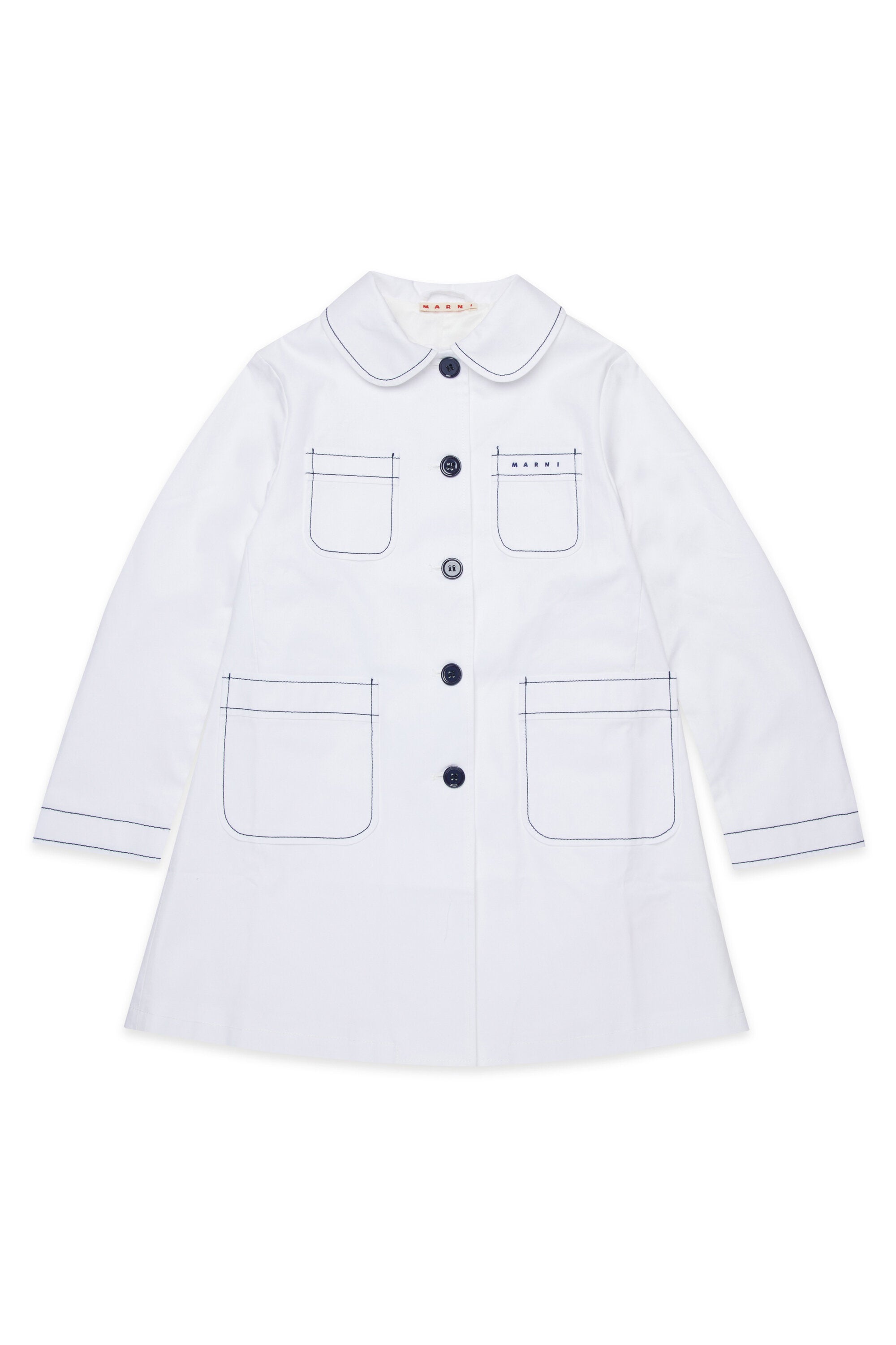 Jacket with printed logo