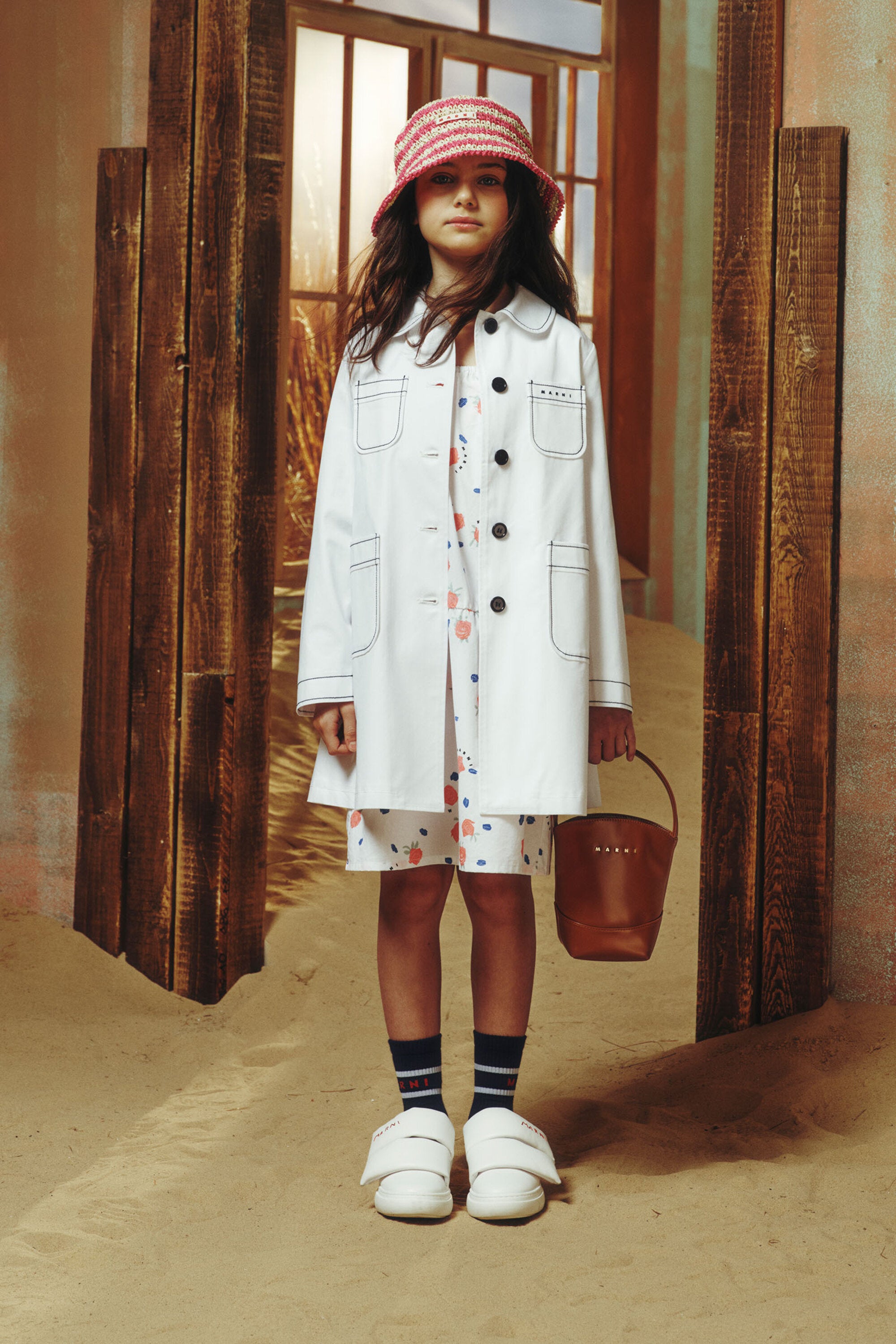 ロゴプリントジャケット