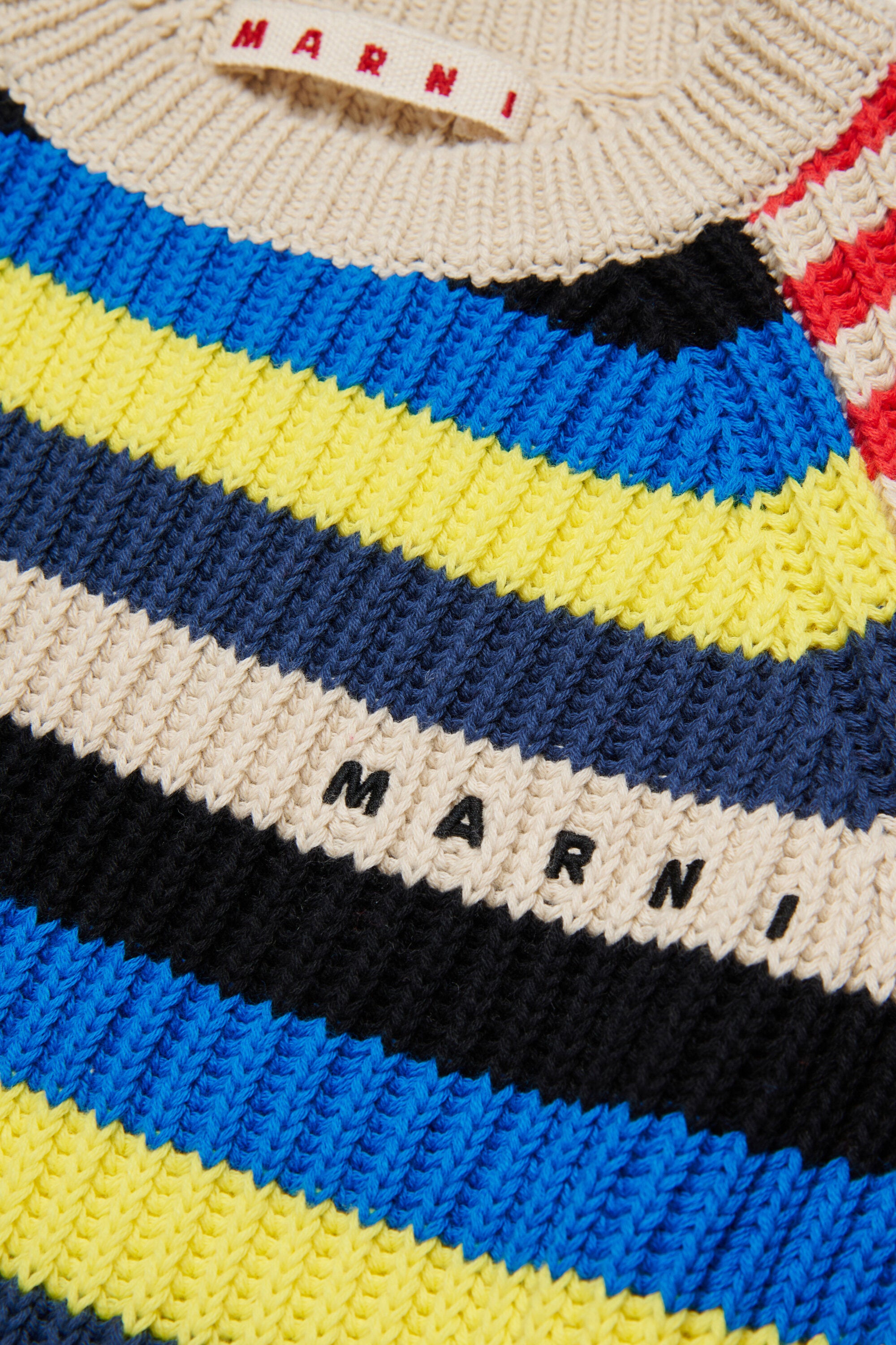 Crew-neck pullover with logo