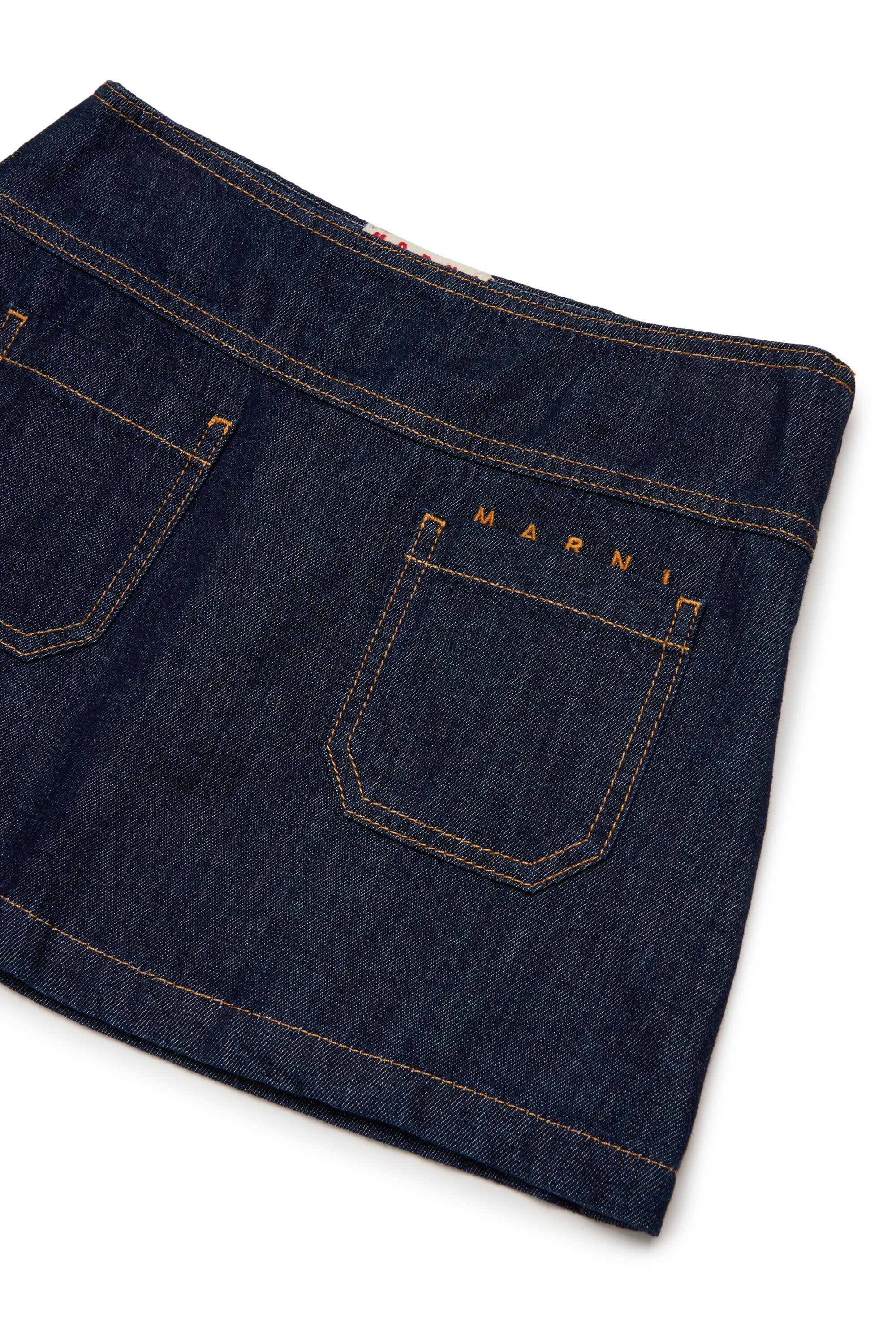 Skirt with logo