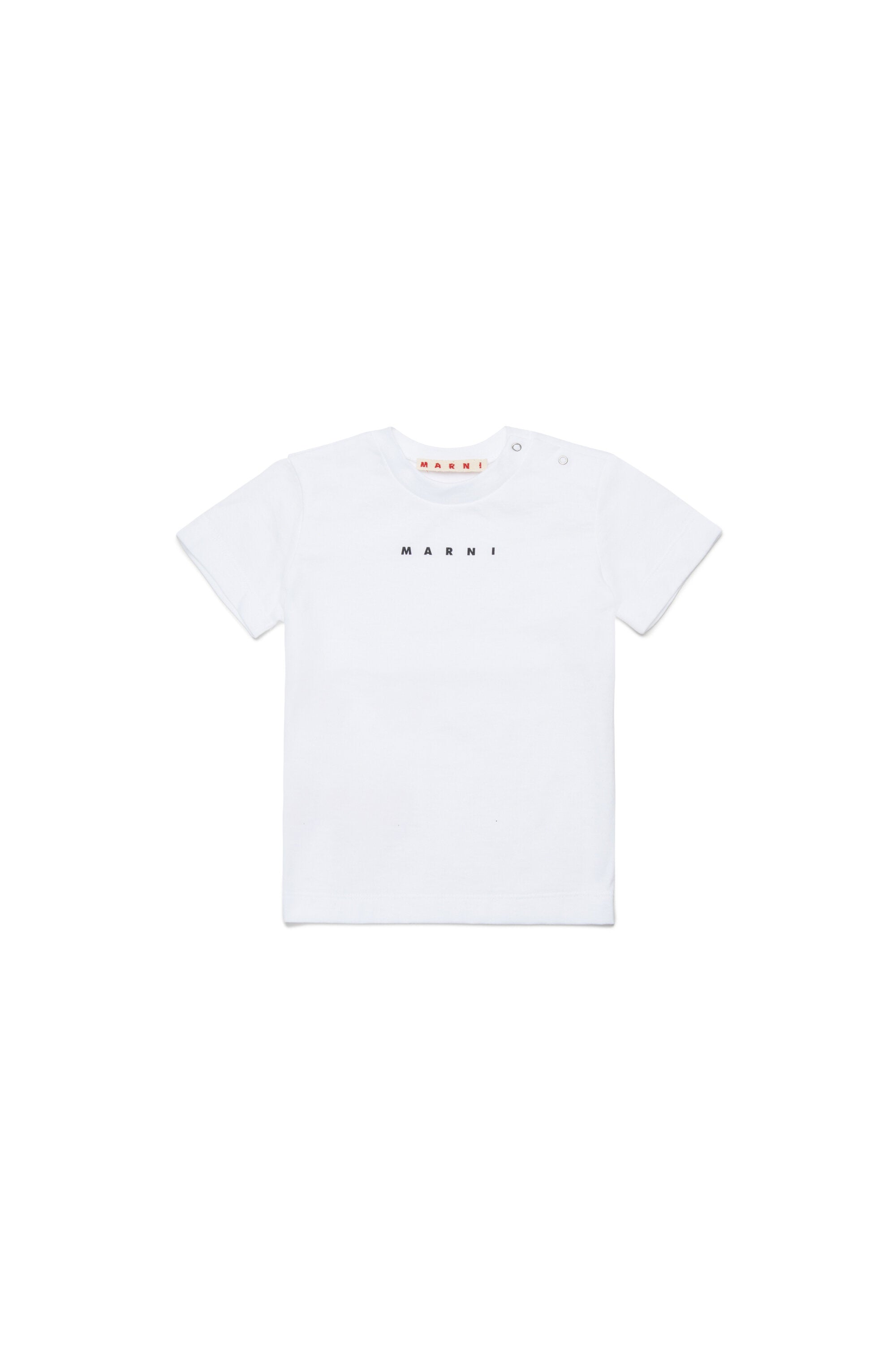 Marni・ロゴ・ジャージーTシャツ