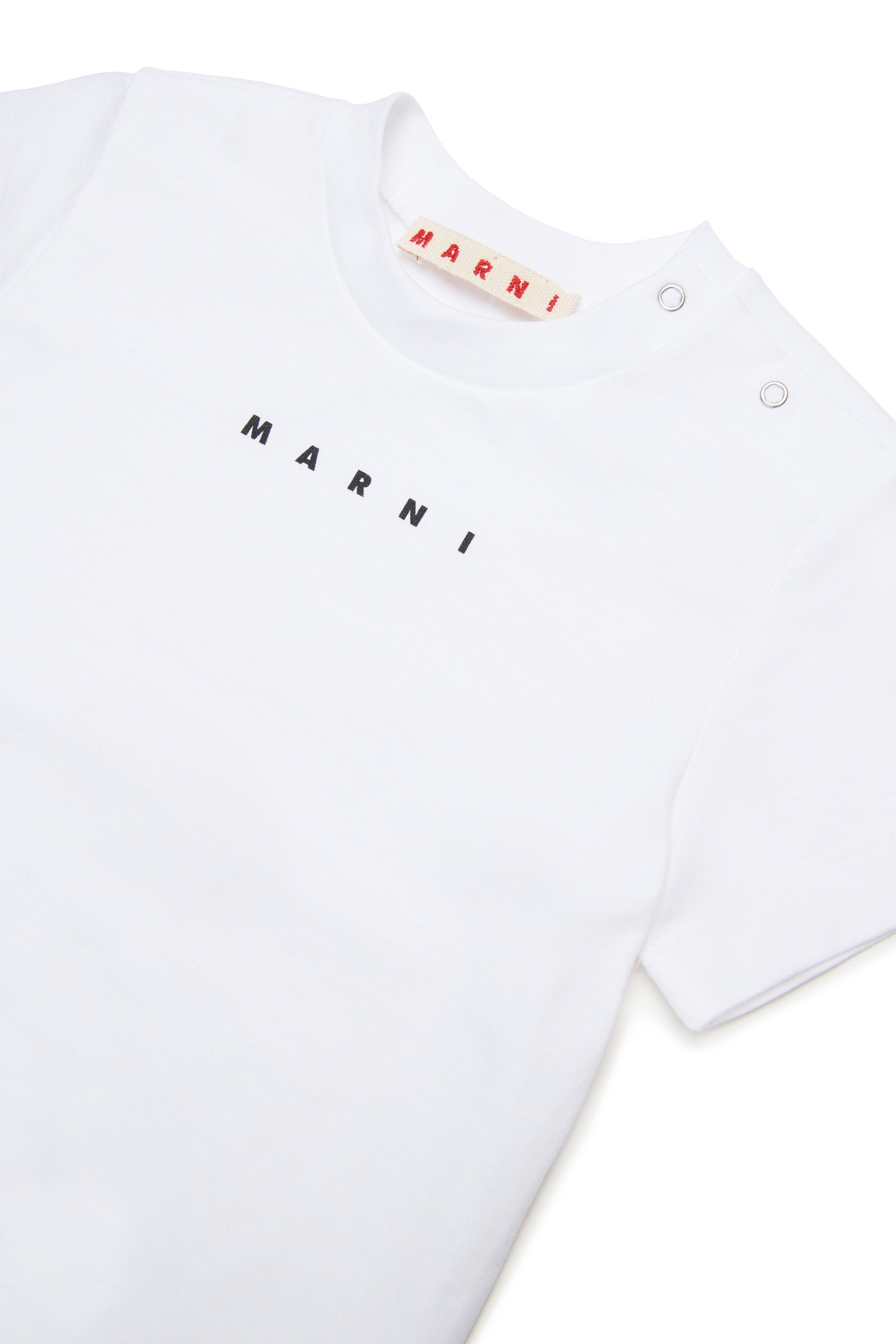 Marni・ロゴ・ジャージーTシャツ