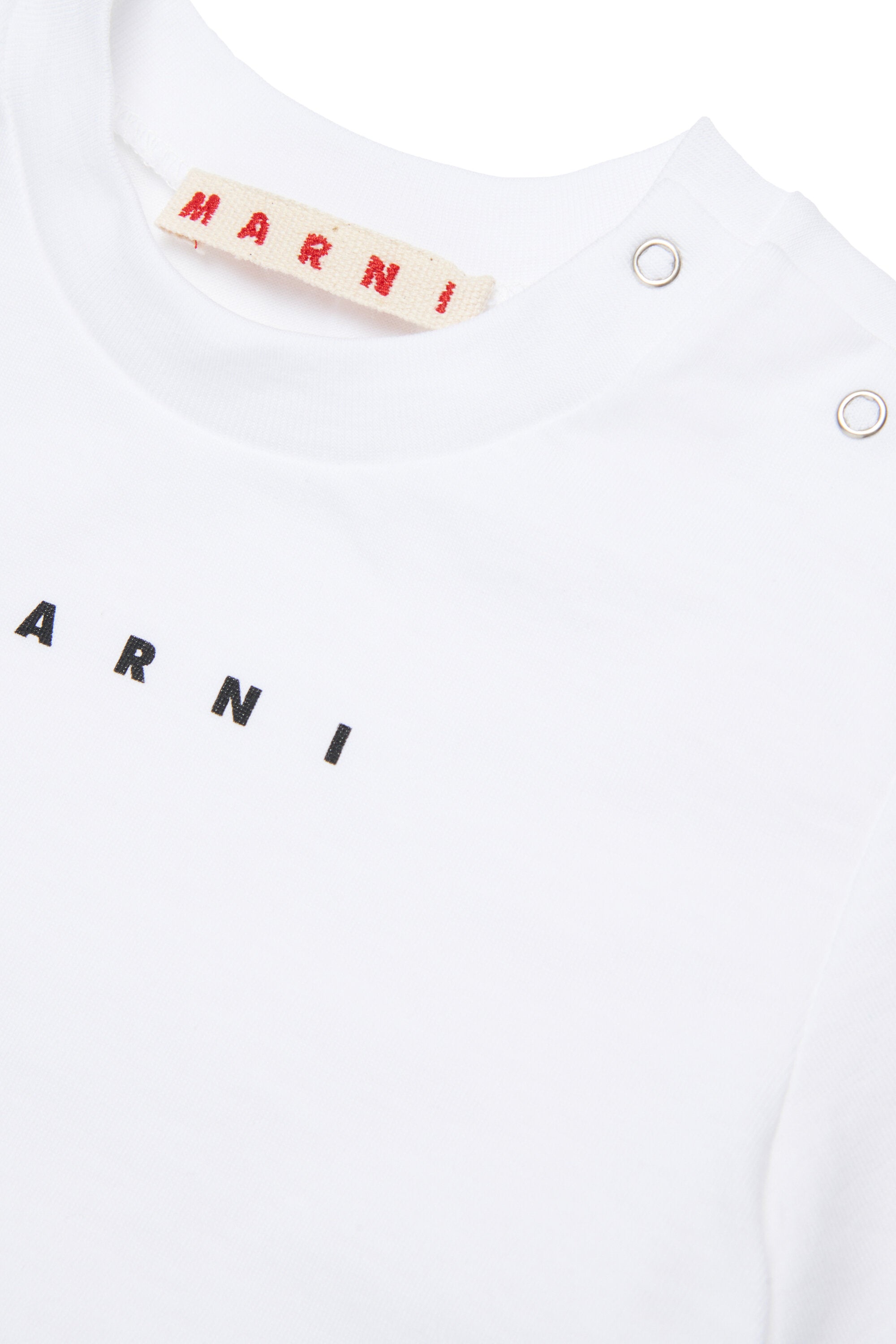 Marni・ロゴ・ジャージーTシャツ