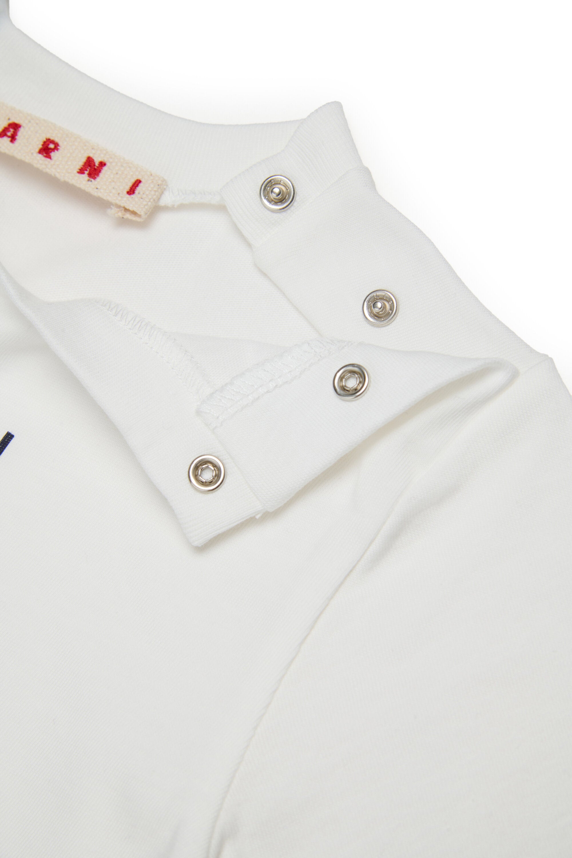 Marni・ロゴ・ジャージーTシャツ