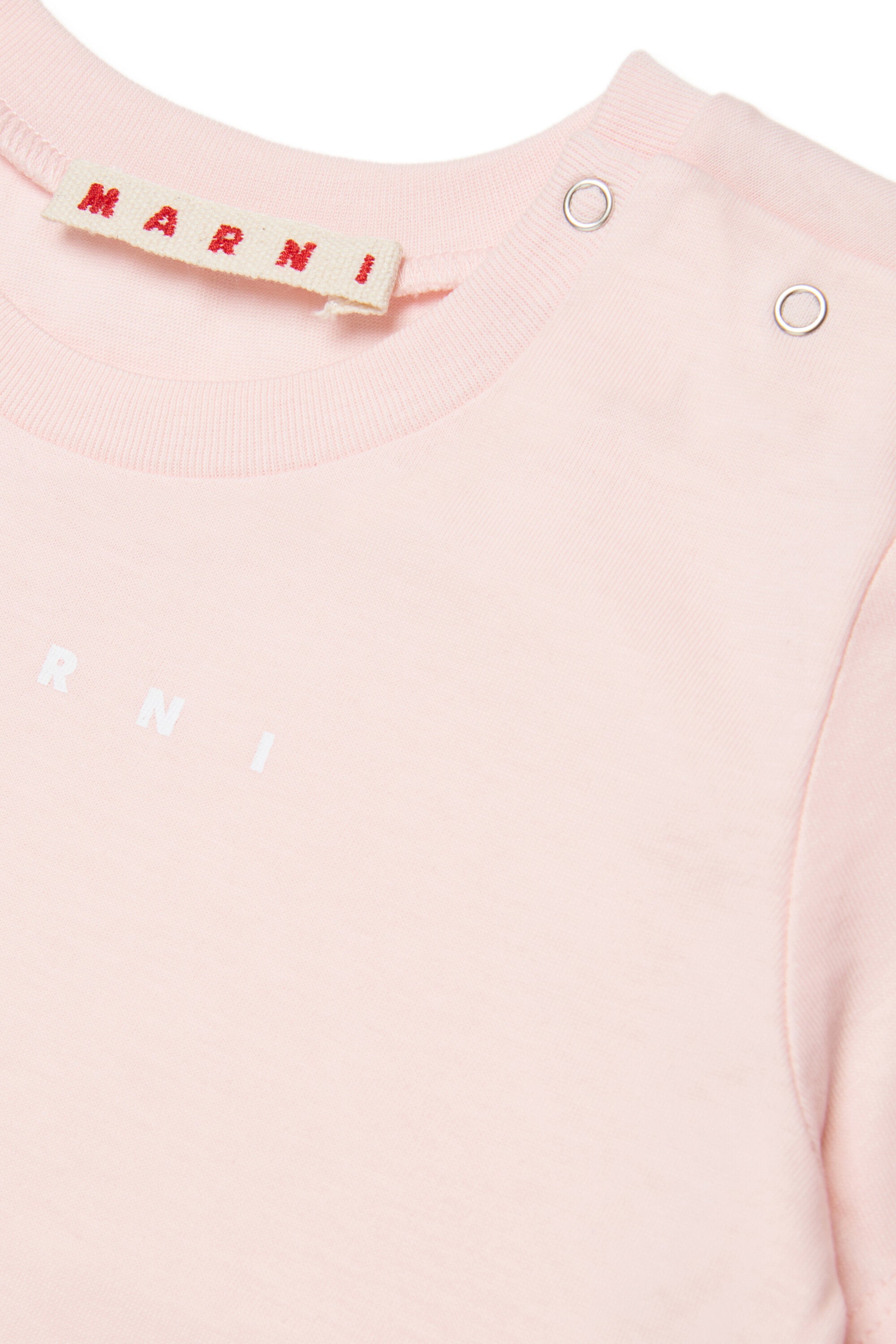 Marni・ロゴ・ジャージーTシャツ