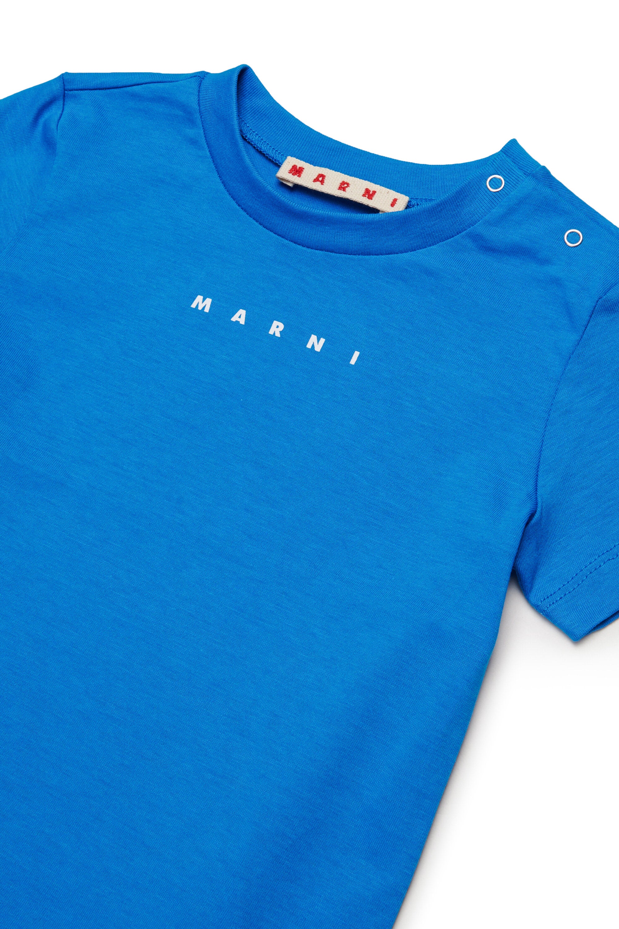 Marni・ロゴ・ジャージーTシャツ