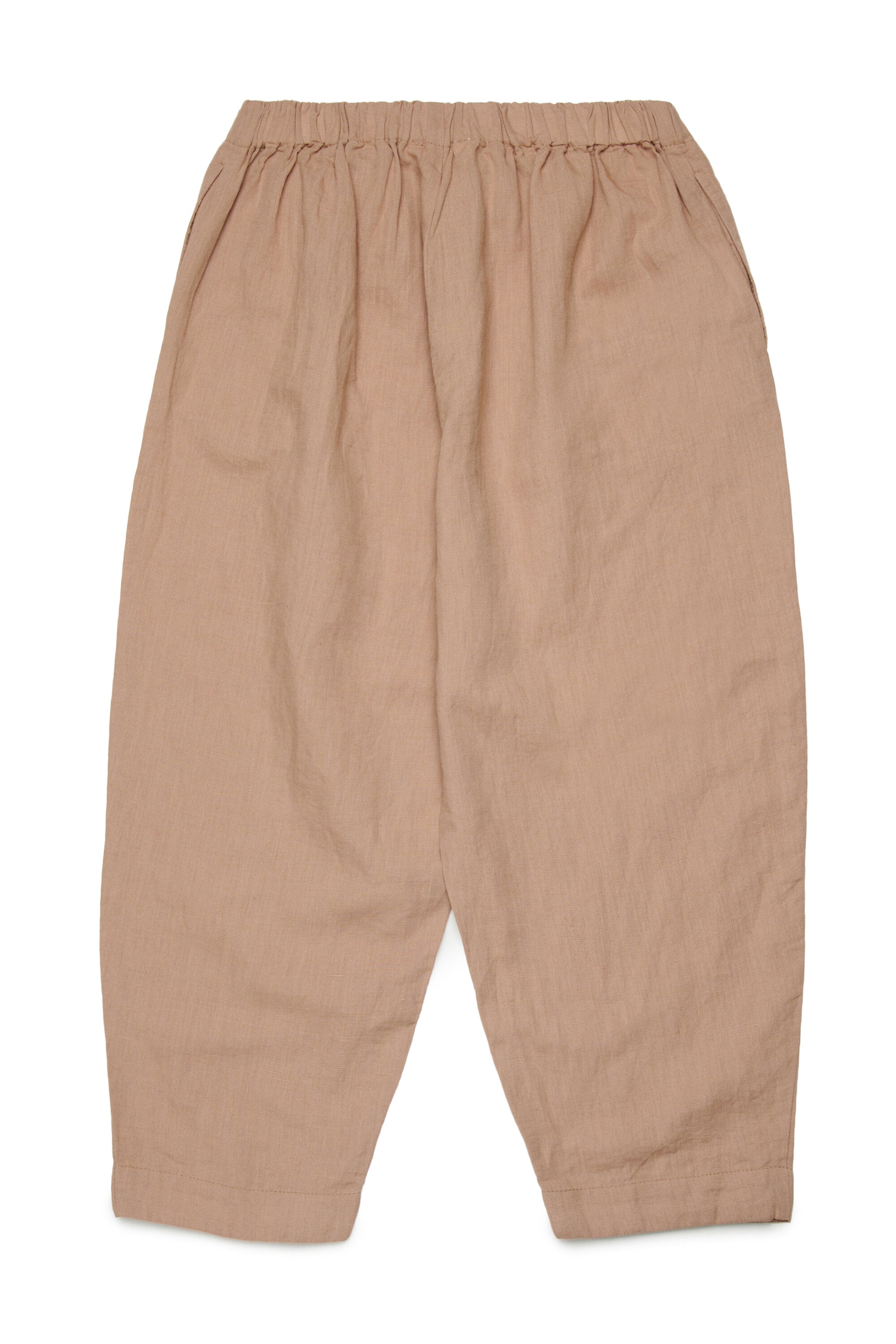 ロゴ刺繍入りパンツ