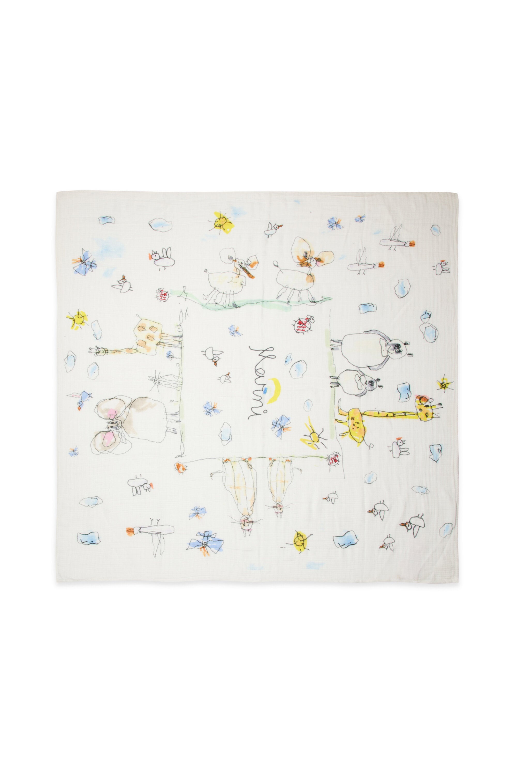 ロゴ入りベビー用モスリンセット