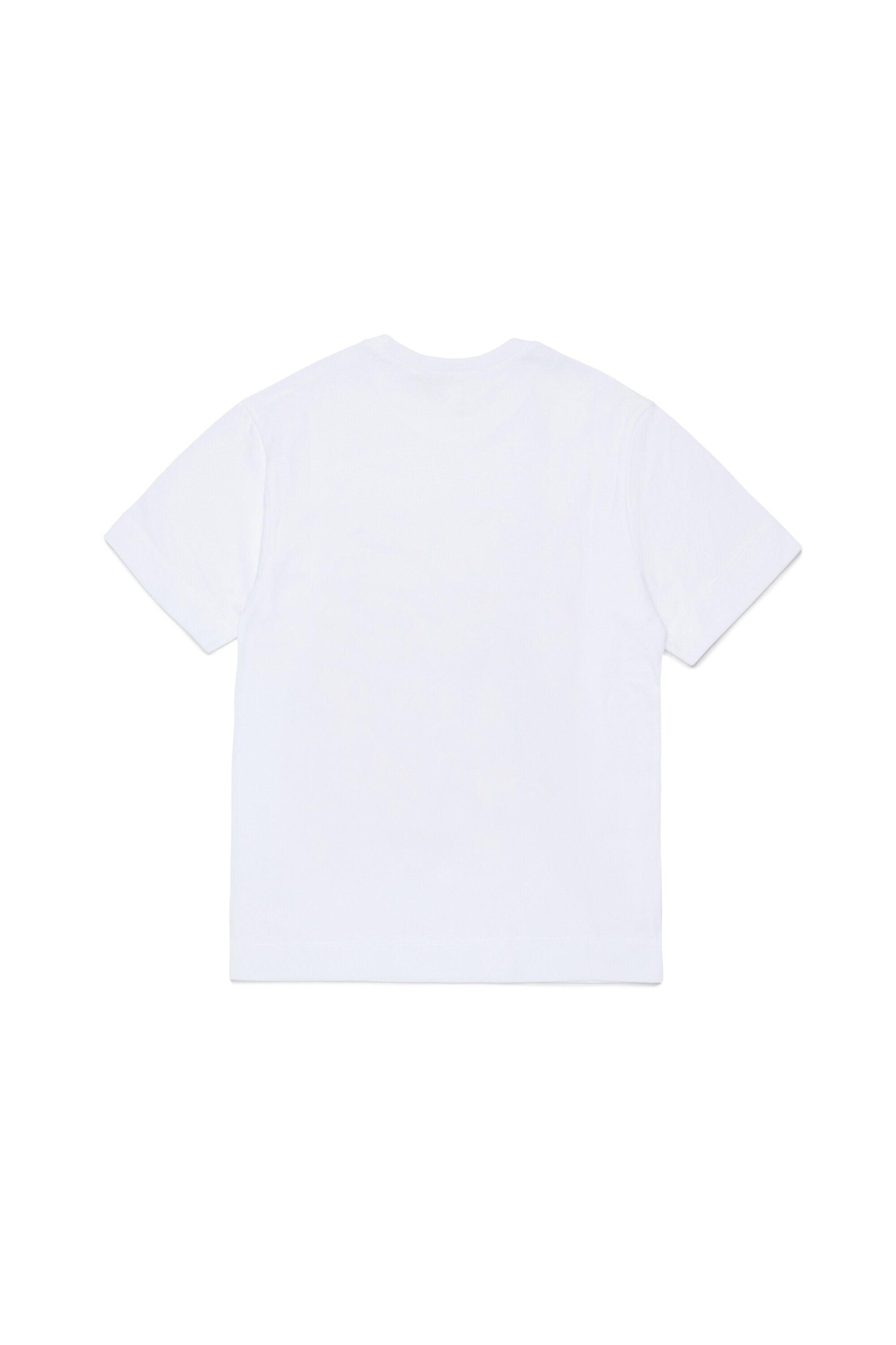 マルチカラーの恐竜プリントTシャツ