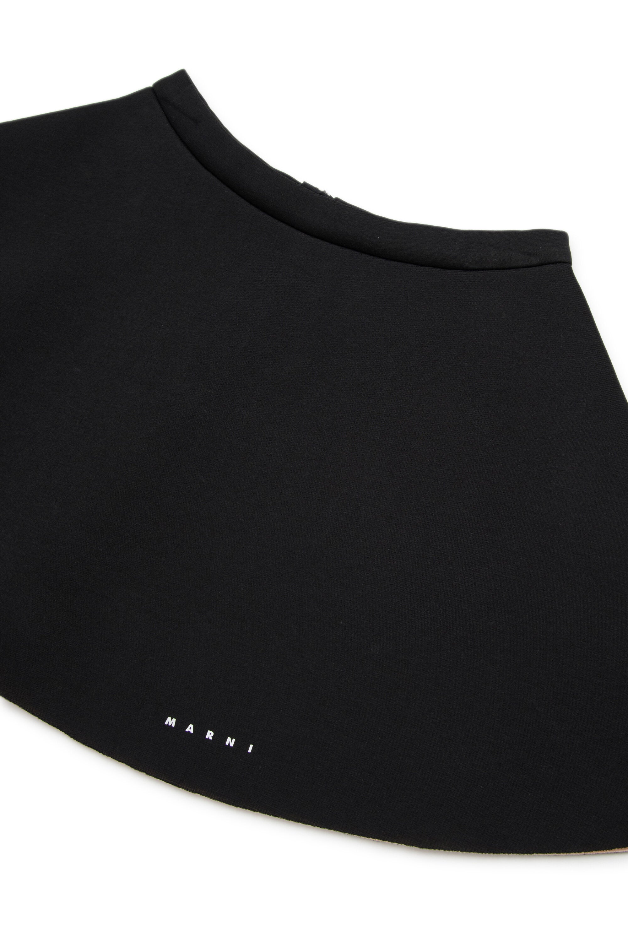 Mini skirt with logo