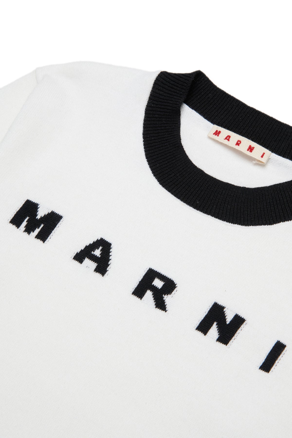 Crew-neck pullover with logo