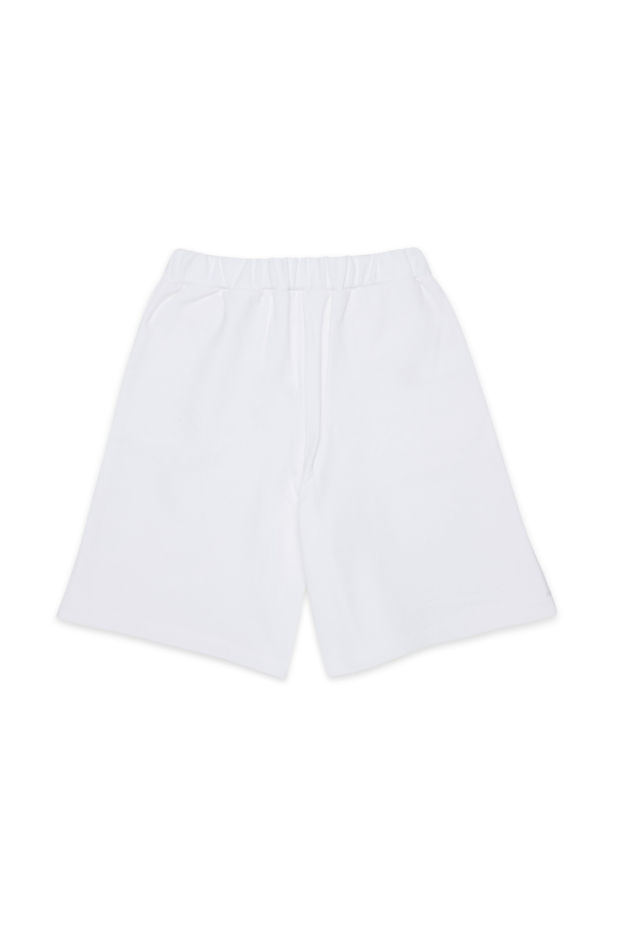 Logo fleece shorts